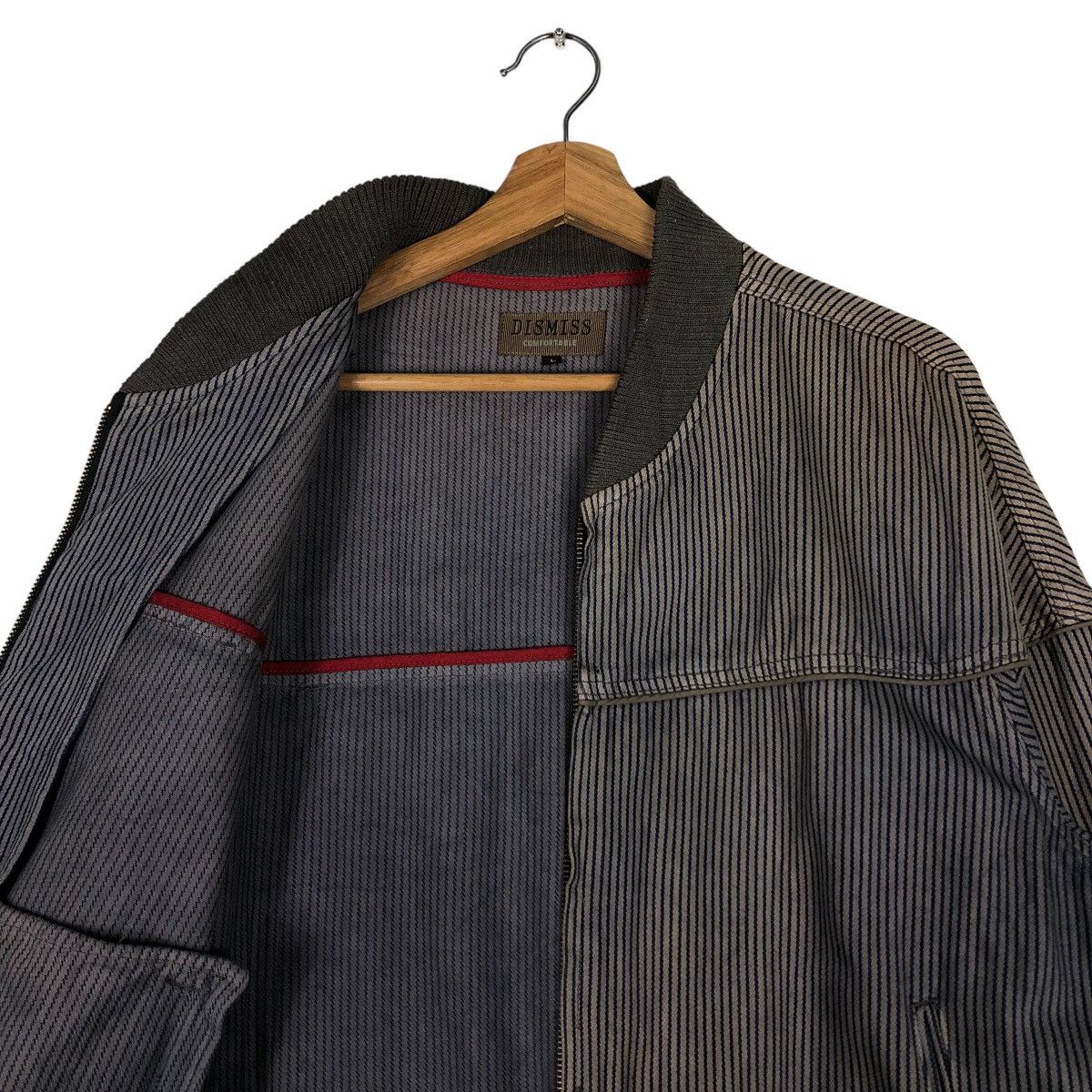 Japanese Brand 🔥Vtg Herringbone Bomber Jacket Dismiss Issey Miyake Size US M / EU 48-50 / 2 - 10 Thumbnail