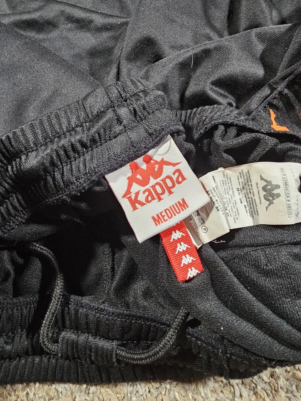 Kappa Kappa Back2back Women Logo Black Straight Fit Sweatpants M Size 32" / US 10 / IT 46 - 8 Thumbnail