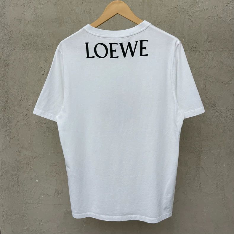 Loewe LOEWE White jam toast Logo short sleeve T-shirt Size S / US 4 / IT 40 - 3 Thumbnail