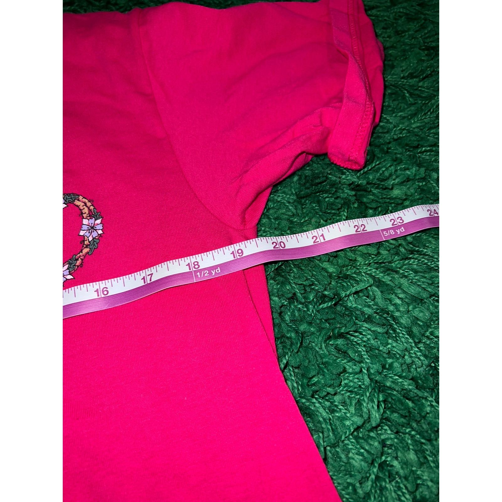 Jerzees Vintage North Dakota State Shirt Heart Pink Tee VTG 90s M Size US M / EU 48-50 / 2 - 7 Thumbnail