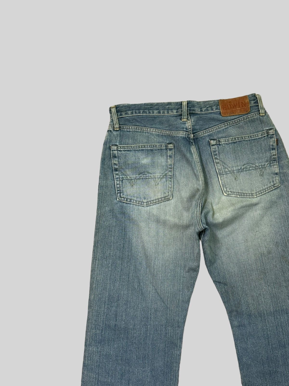 If Six Was Nine Vintage EDWIN 505X Redline selvedge Denim Jeans Size US 31 - 7 Thumbnail