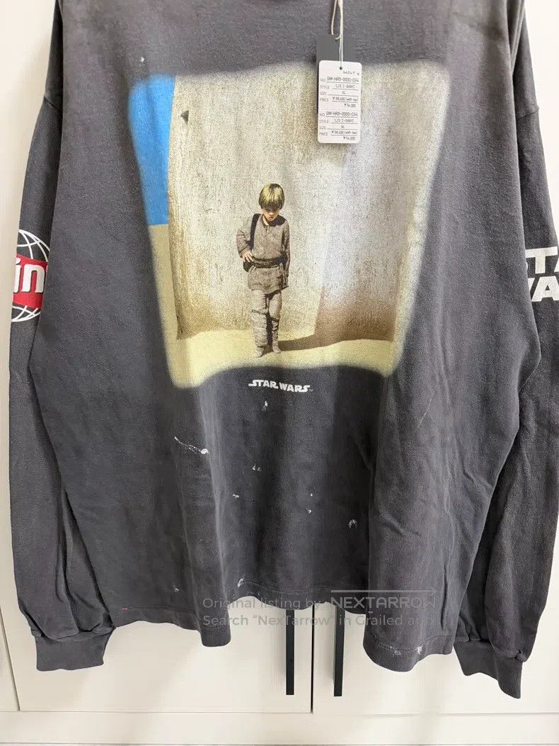 Saint Michael Saint Michael Darth Vader Anakin made old long sleeves Size US XL / EU 56 / 4 - 4 Thumbnail