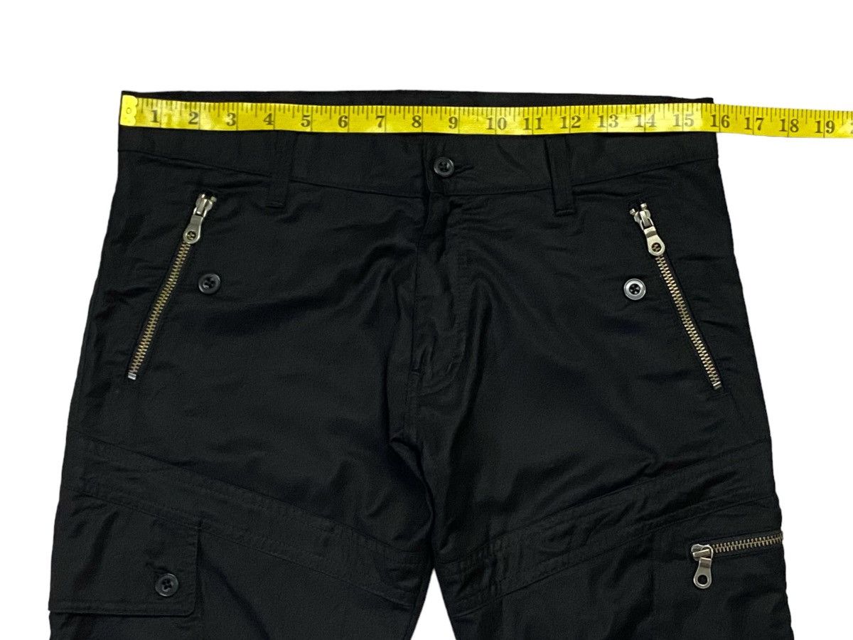 If Six Was Nine × Japanese Brand × semanticdesign Rare🔥Semantic Design Shiny MultiPocket Bondage Pants Size US 31 - 5 Thumbnail