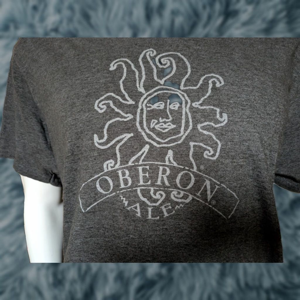 Vintage VINTAGE Bell's Oberon Ale T Shirt Kalamazoo MI Gray XL Men Short Sleeve Crew Neck Graphic Tee Beer Running District 50.50 Size US XL / EU 56 / 4 - 1 Thumbnail