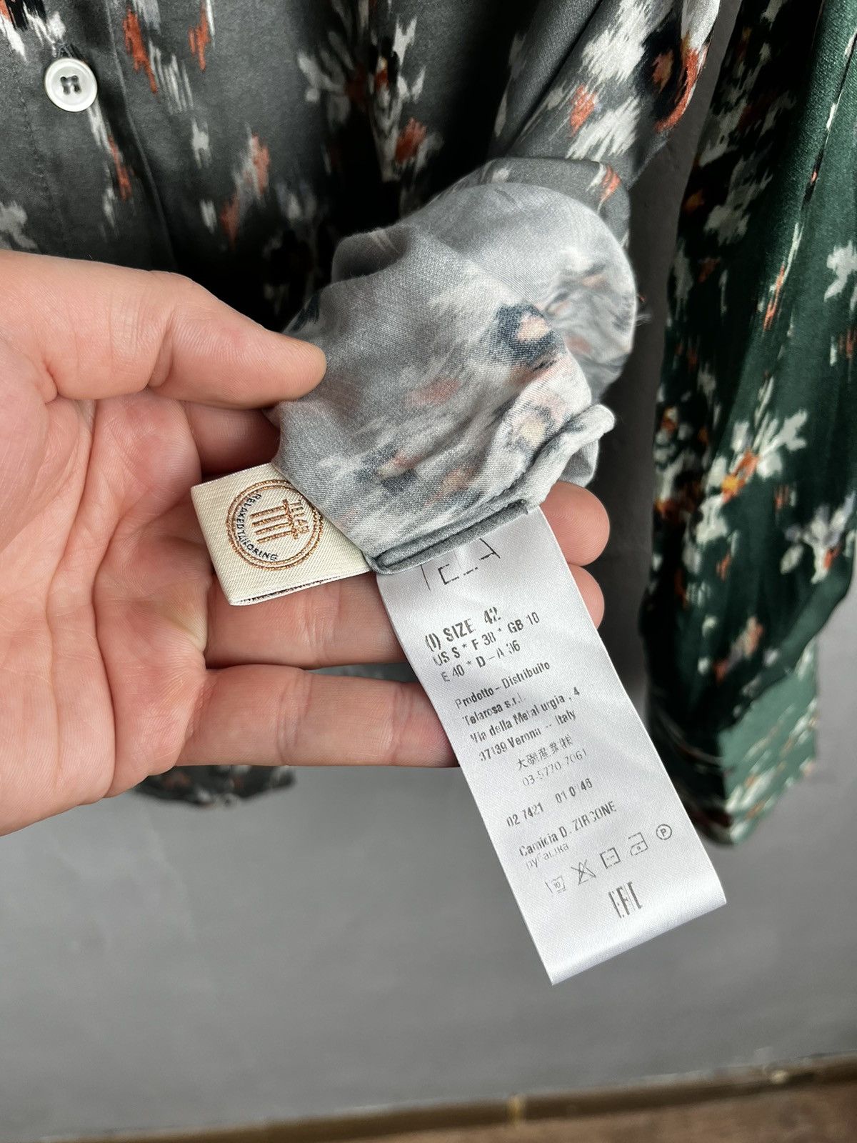 Designer × Other Tela silk button shirt Size M / US 6-8 / IT 42-44 - 10 Thumbnail