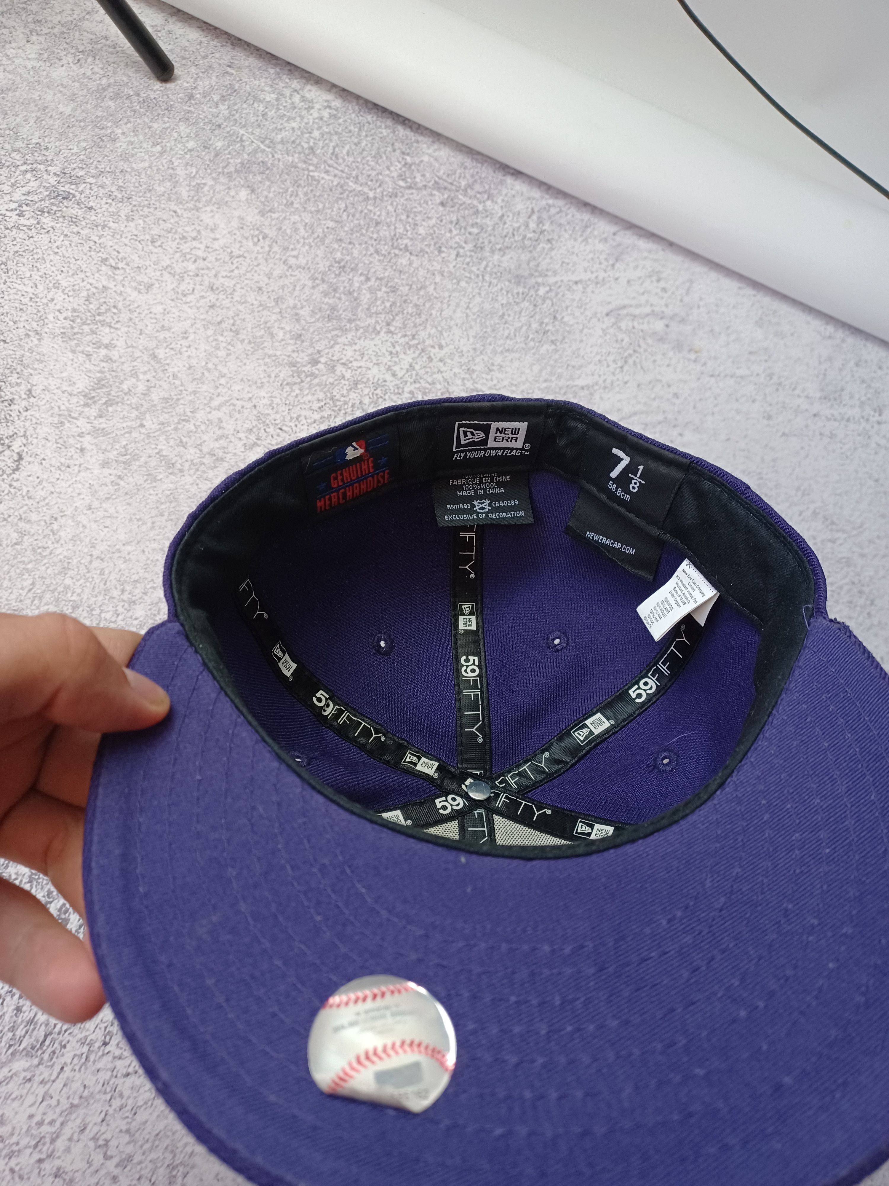 MLB × New Era Hat Cap New York Yankees 7 1/8 new era MLB Baseball Size ONE SIZE - 5 Thumbnail