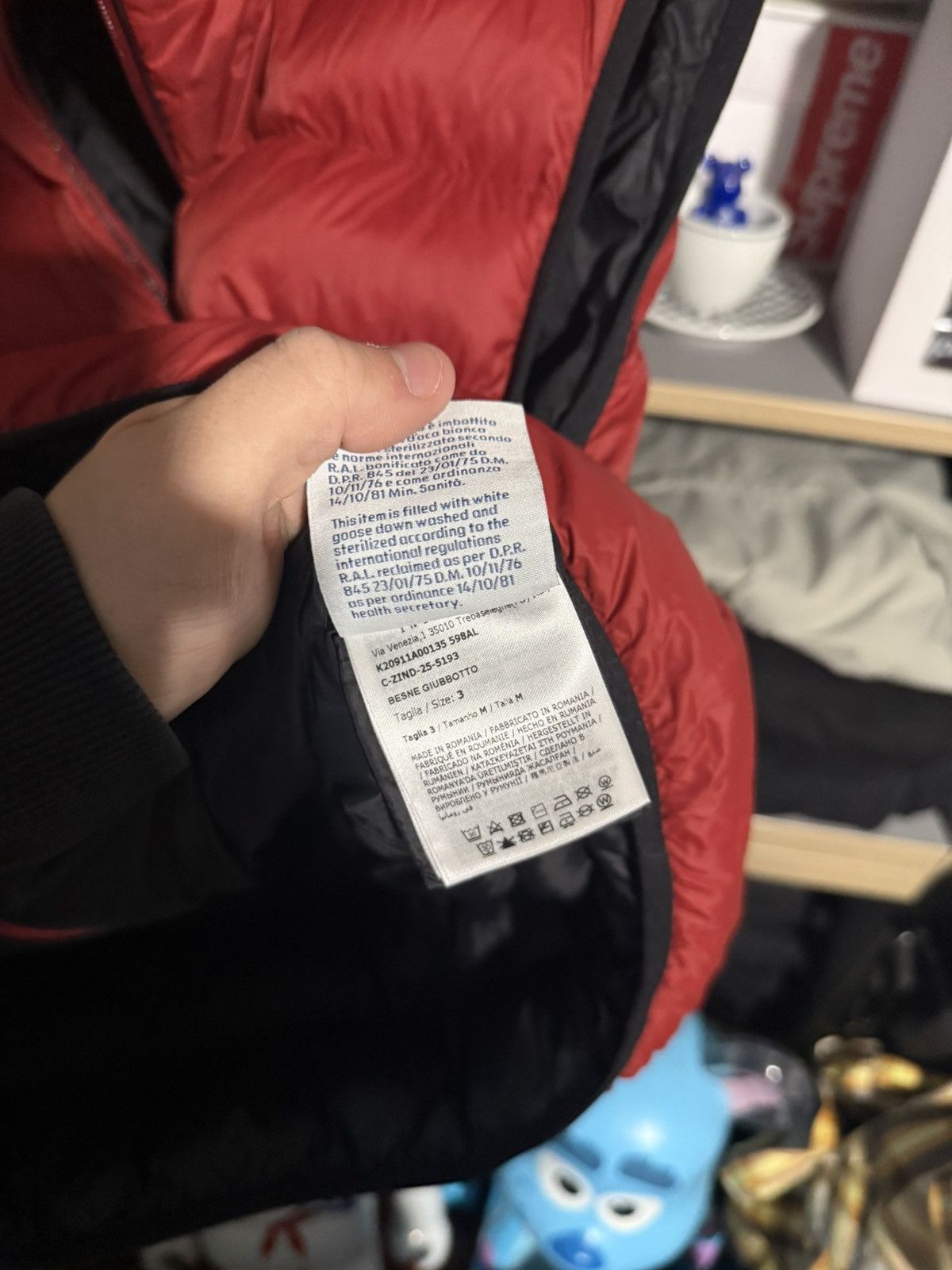 Moncler Moncler Red Puffer Vest Size US L / EU 52-54 / 3 - 6 Thumbnail