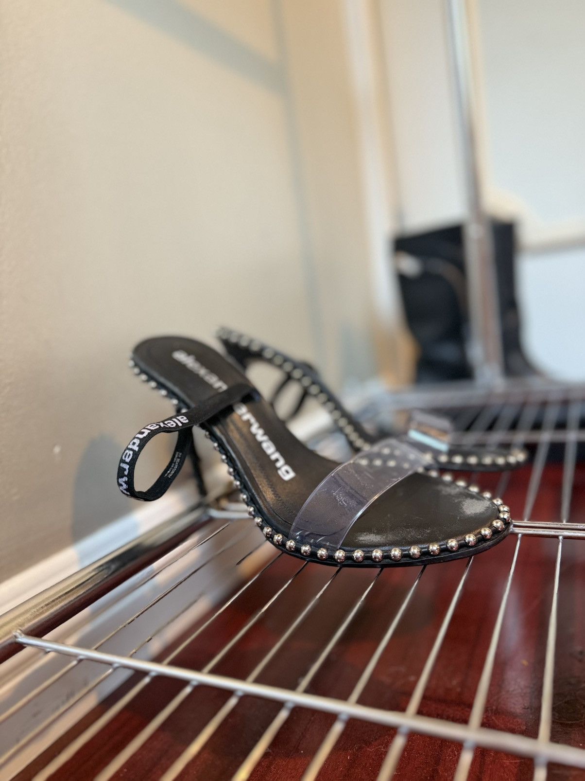 Alexander Wang alexander wang "nova" studded heels Size US 8 / IT 38 - 4 Thumbnail