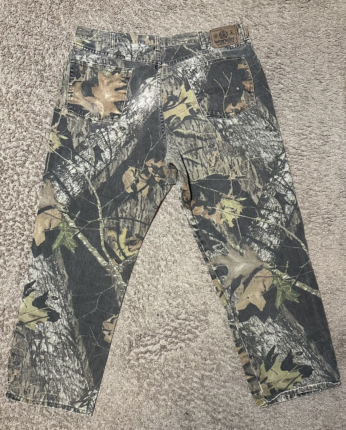 Wrangler Vintage Wrangler Camo Double Knee Jeans Size US 38 / EU 54 - 3 Thumbnail