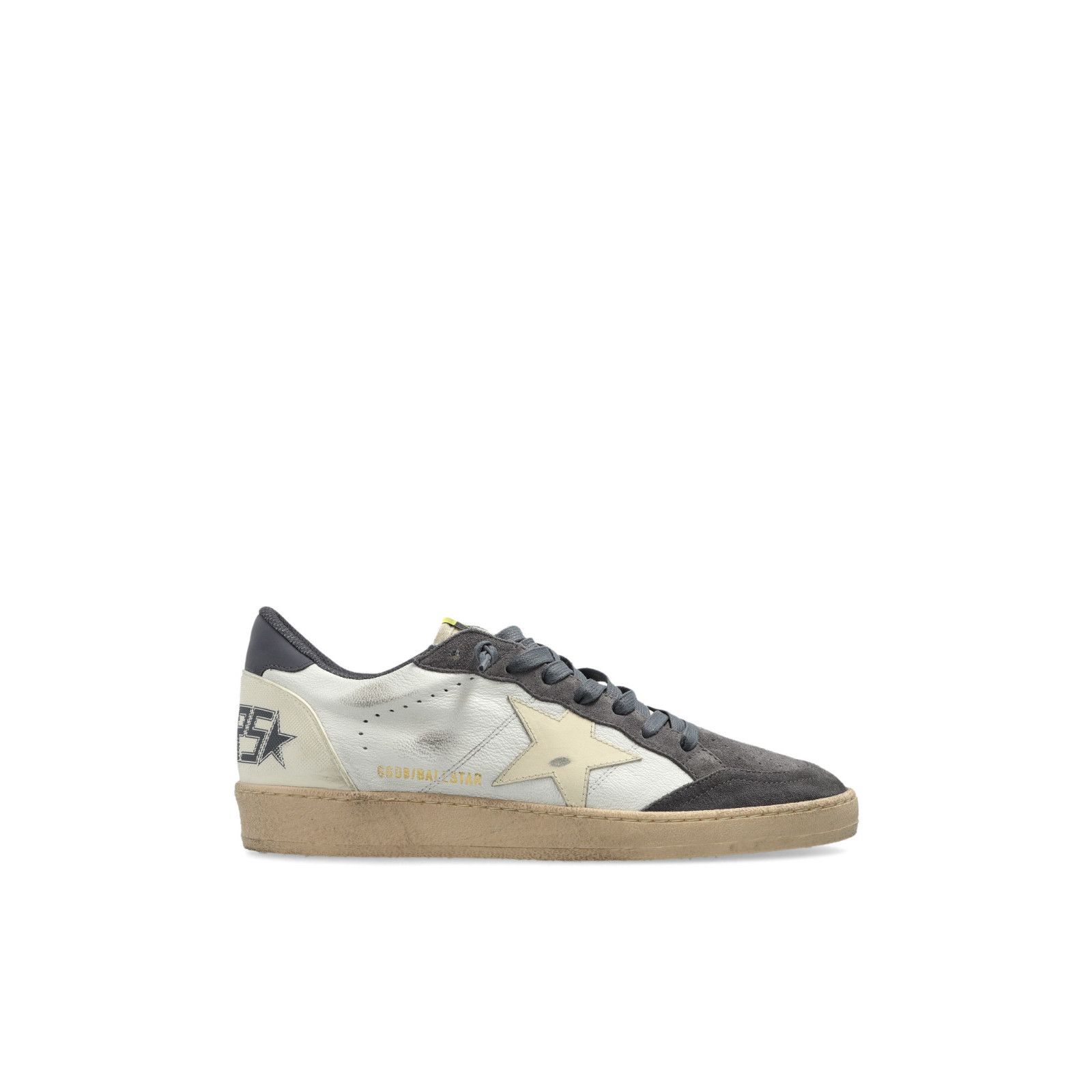 GOLDEN GOOSE Men's Ball Star Gray/White Sneakers New (Men's