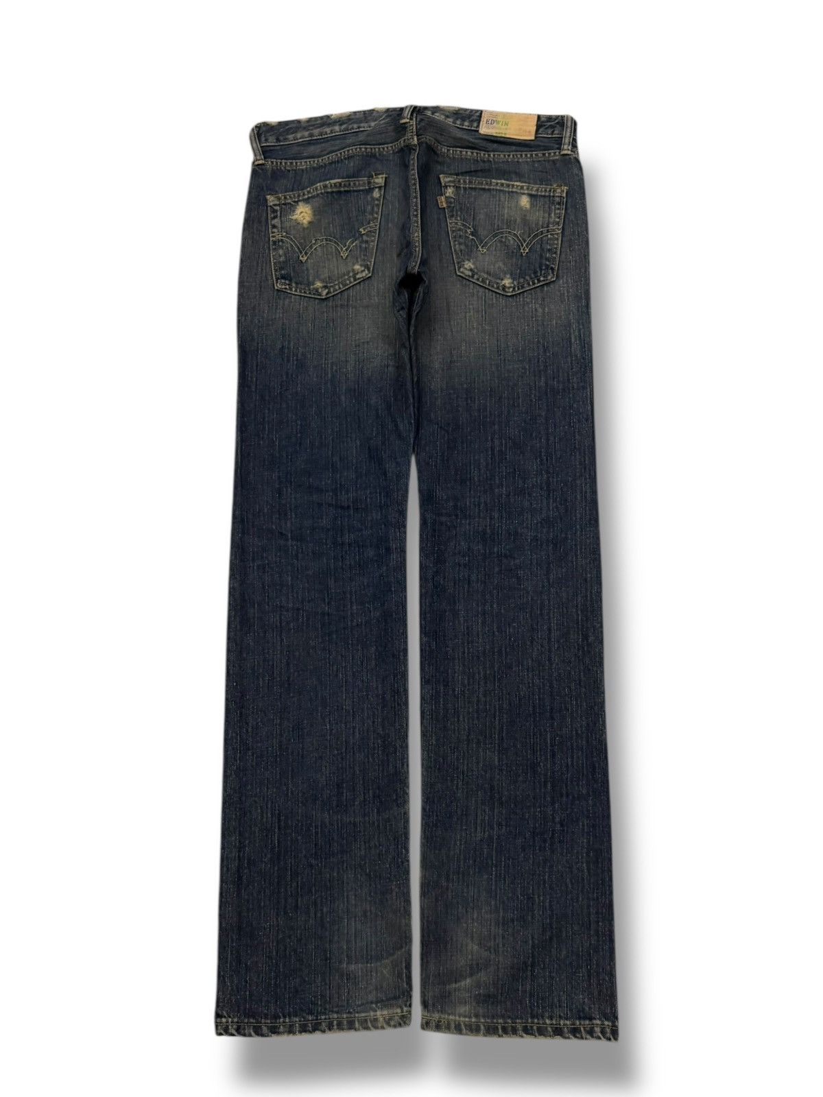 Edwin Vintage 00s EDWIN 502R Japanese Denim Jeans | Vintage Fade Size US 34 / EU 50 - 3 Thumbnail