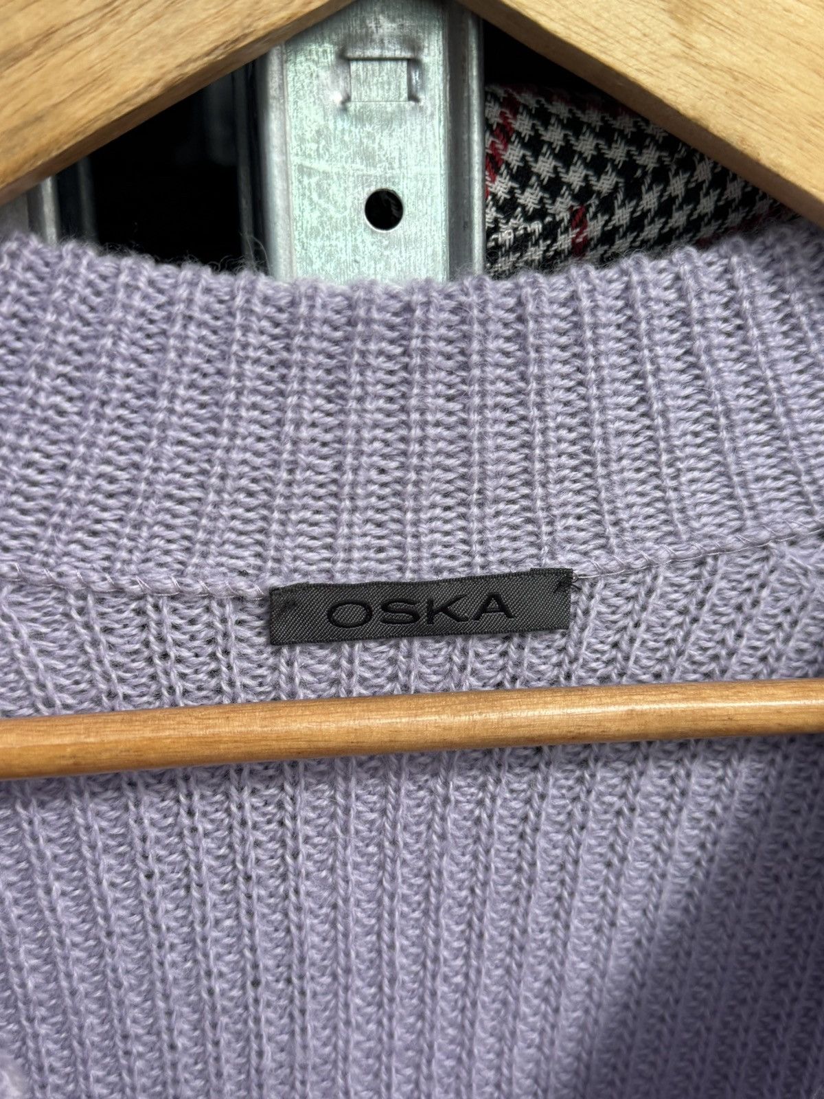 OSKA Womens OSKA Wool Alpaca Oversized Sweater Ribbed Knit Size 2 Size XS / US 0-2 / IT 36-38 - 3 Thumbnail