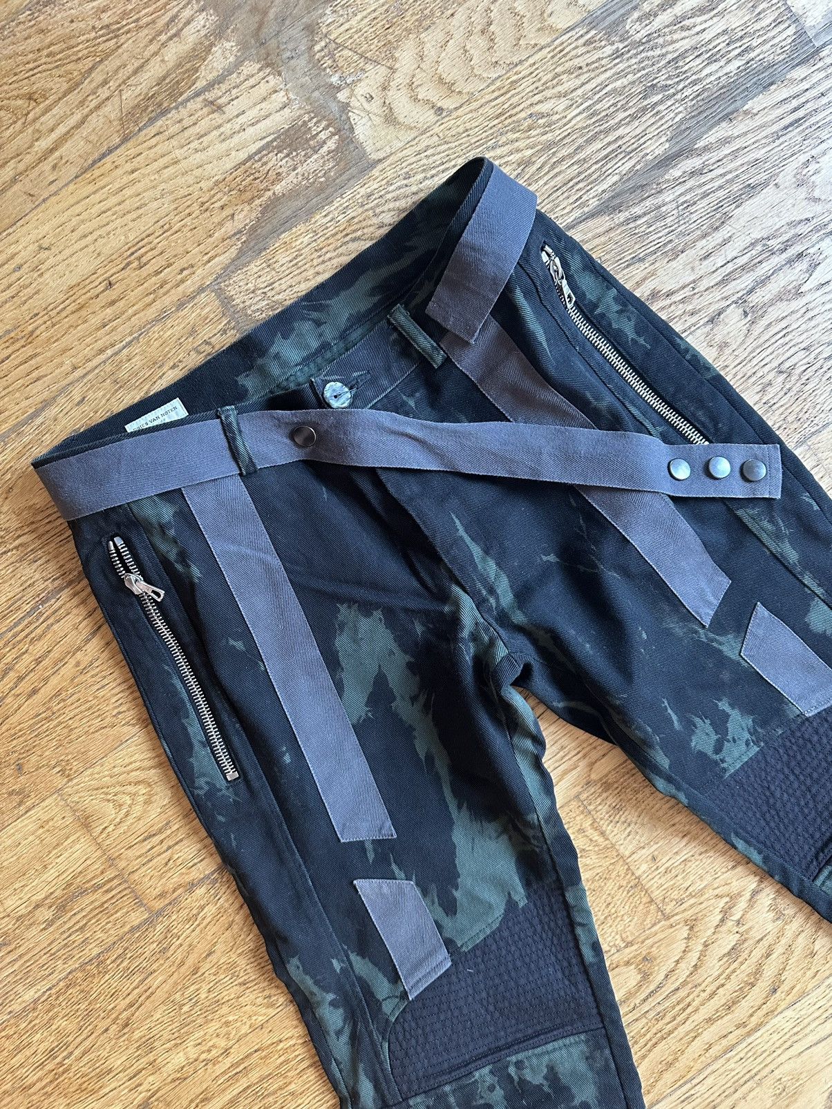 Dries Van Noten DRIES AW14 BIKER Size US 32 / EU 48 - 3 Thumbnail