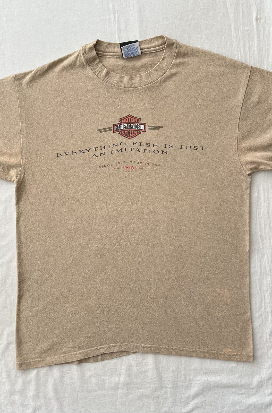 Harley Davidson Vintage 1998 Harley Davidson Downtown Seattle WA T-shirt Size US L / EU 52-54 / 3 - 3 Thumbnail
