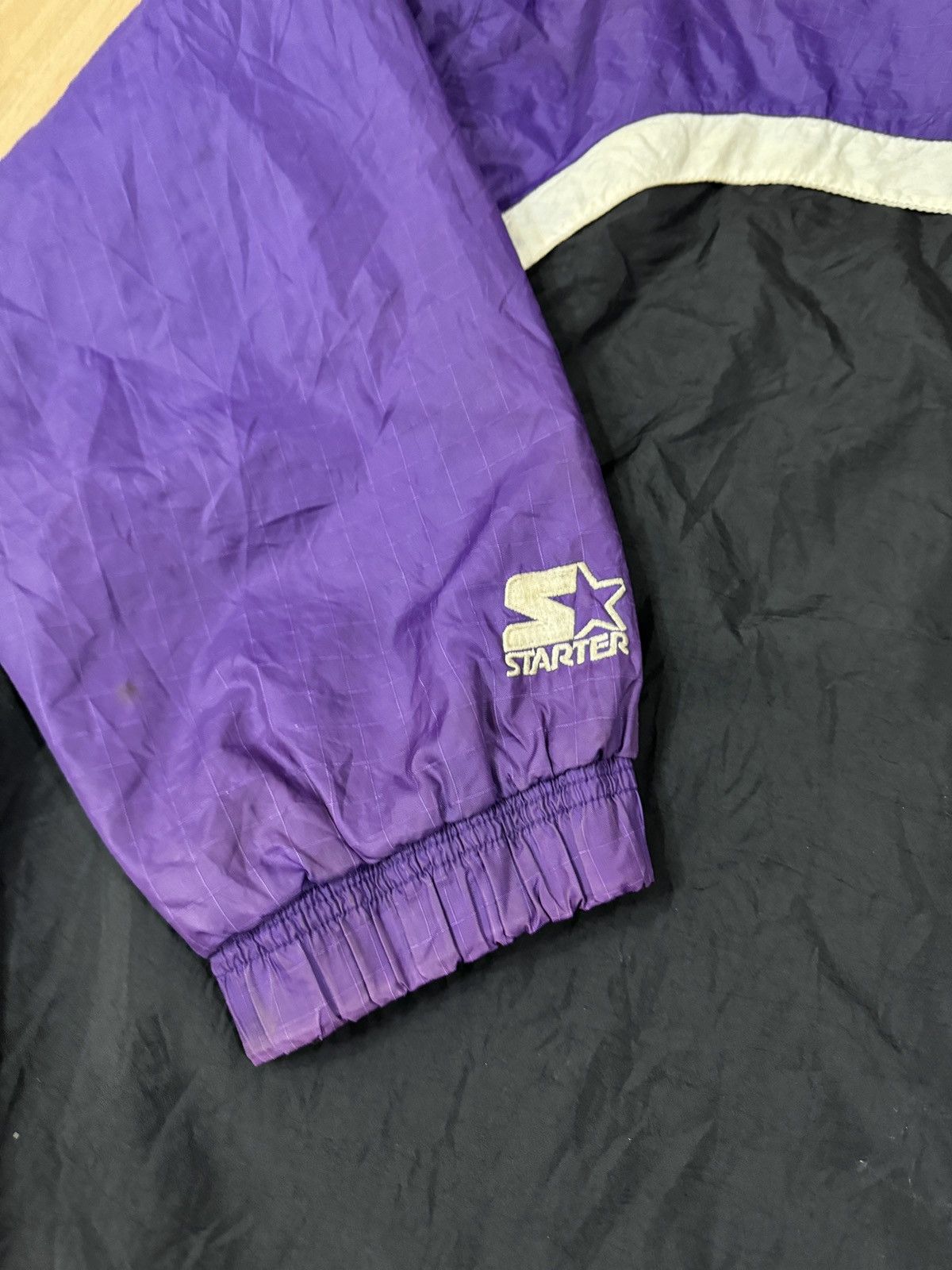 NBA × Starter × Vintage Vintage LA LAKERS windbreaker Size US XL / EU 56 / 4 - 5 Thumbnail
