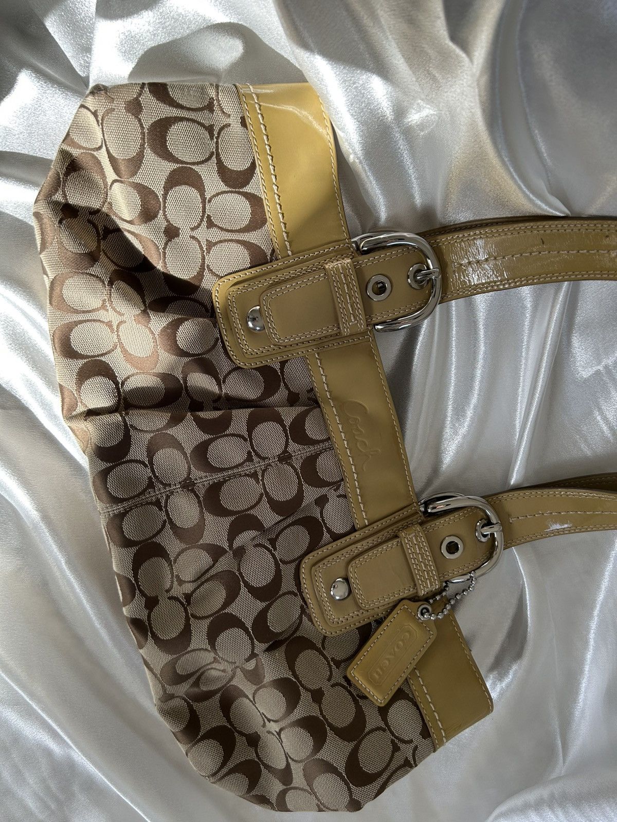 Coach Authentic Coach Soho Pleated Signature Hobo Bag Size ONE SIZE - 1 Thumbnail