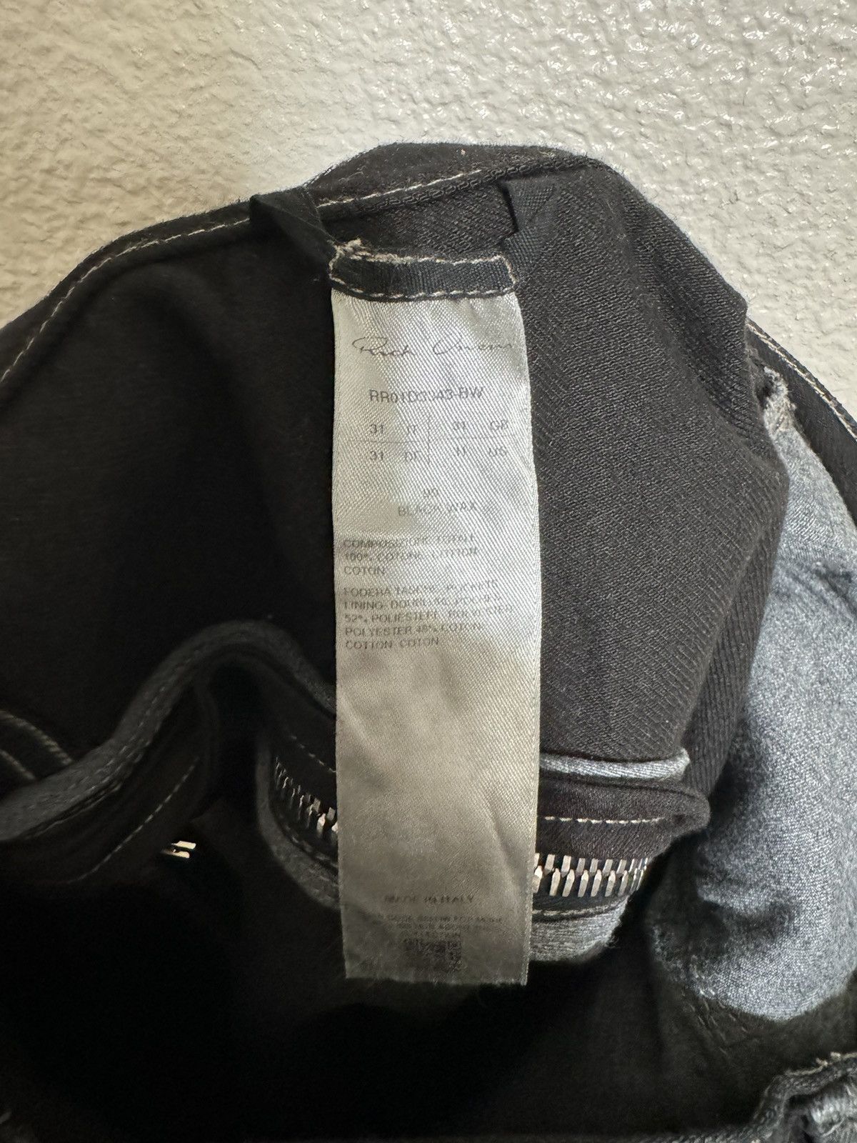 Rick Owens Rick Owens Runway Bolan Banana Denim Size US 31 - 6 Thumbnail