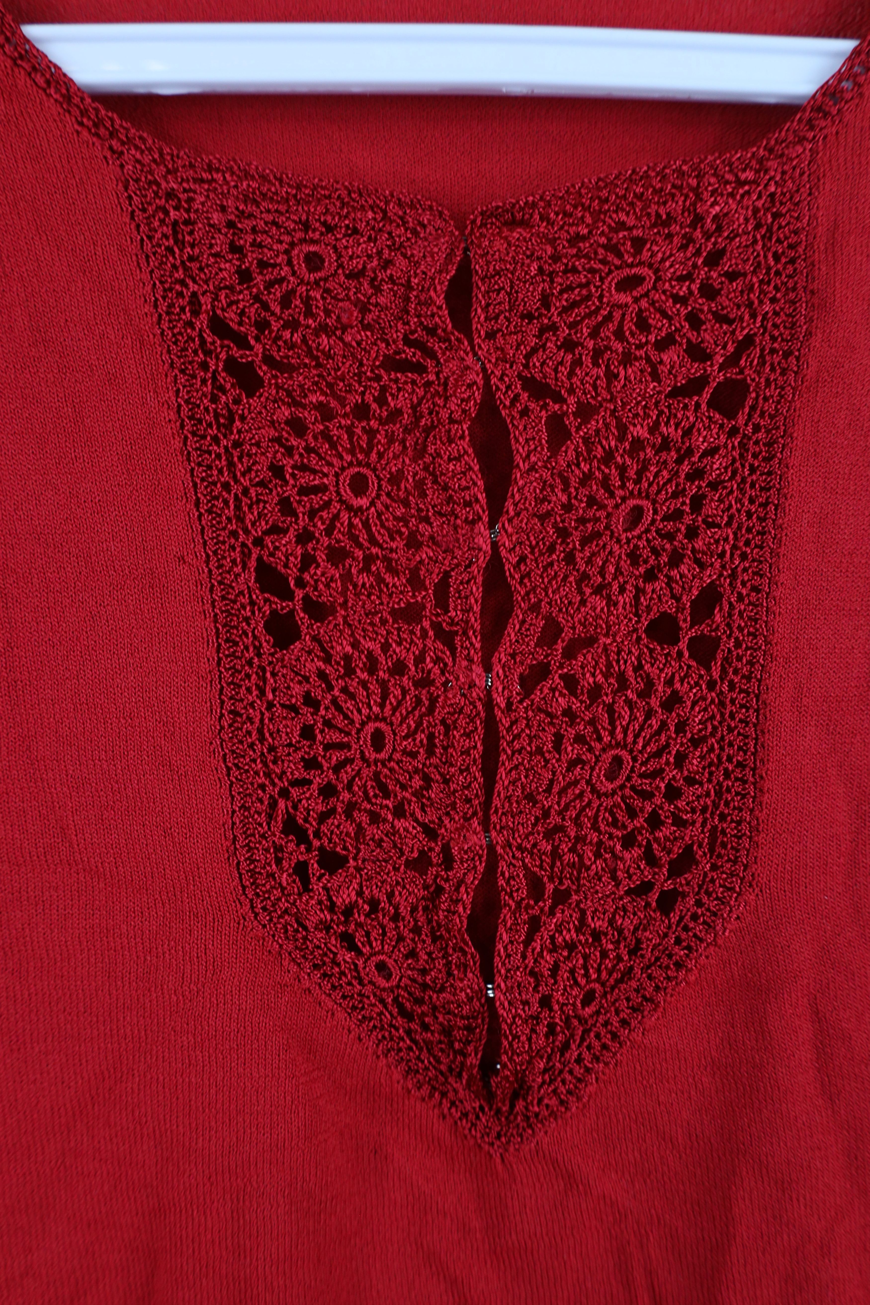 Vintage Deadstock Vintage 90s Y2K Babydoll Bella Fairy Sweater Size M / US 6-8 / IT 42-44 - 7 Thumbnail
