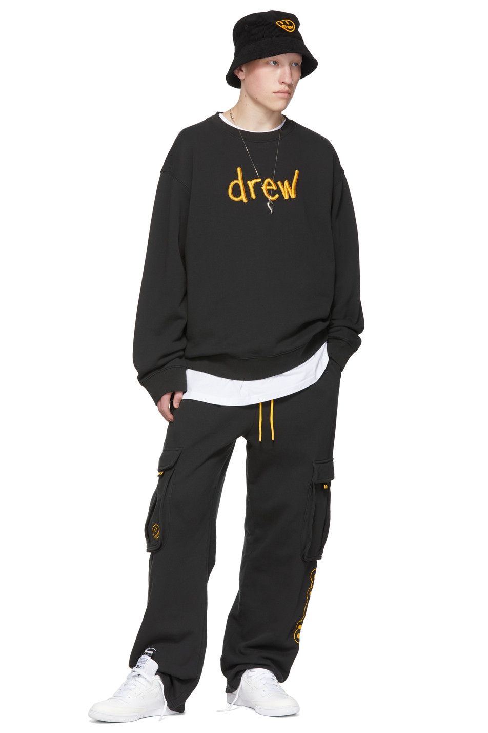 Drew House Drew House Black Scribble Crewneck Sweatshirt L Size US L / EU 52-54 / 3 - 1 Thumbnail