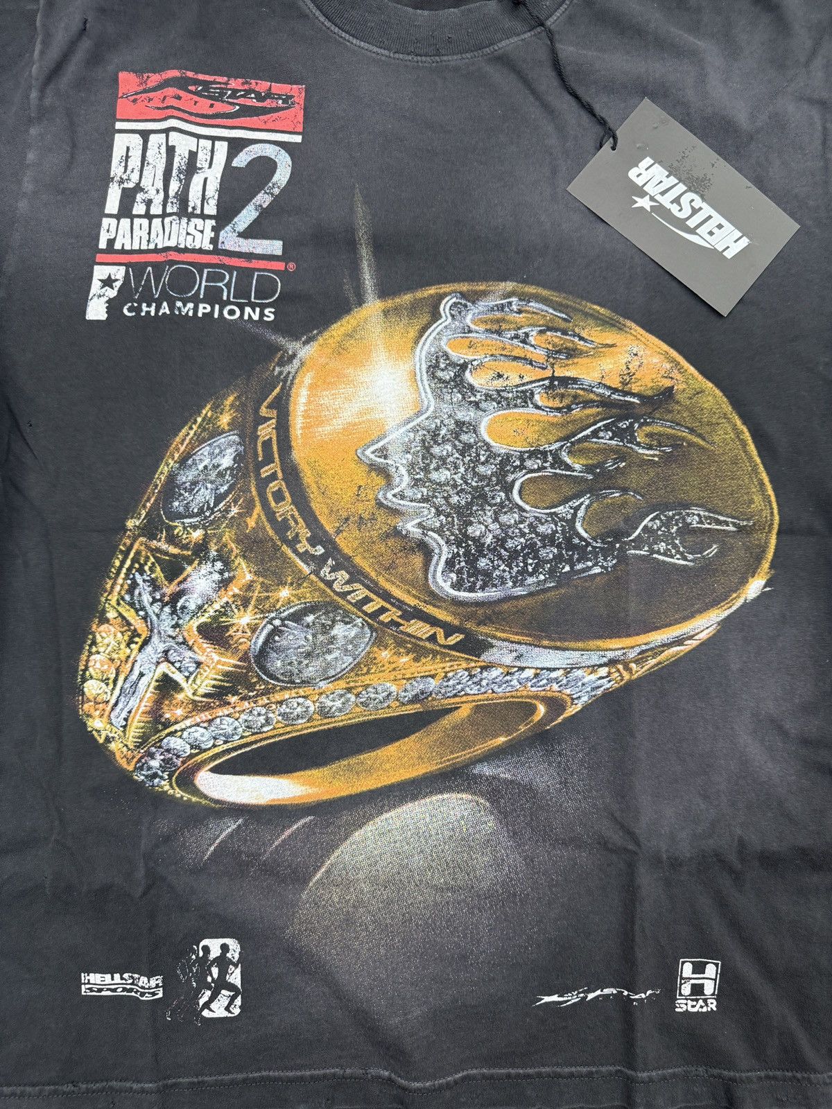 HELLSTAR Hellstar Big Rings T-Shirt Size US M / EU 48-50 / 2 - 2 Thumbnail