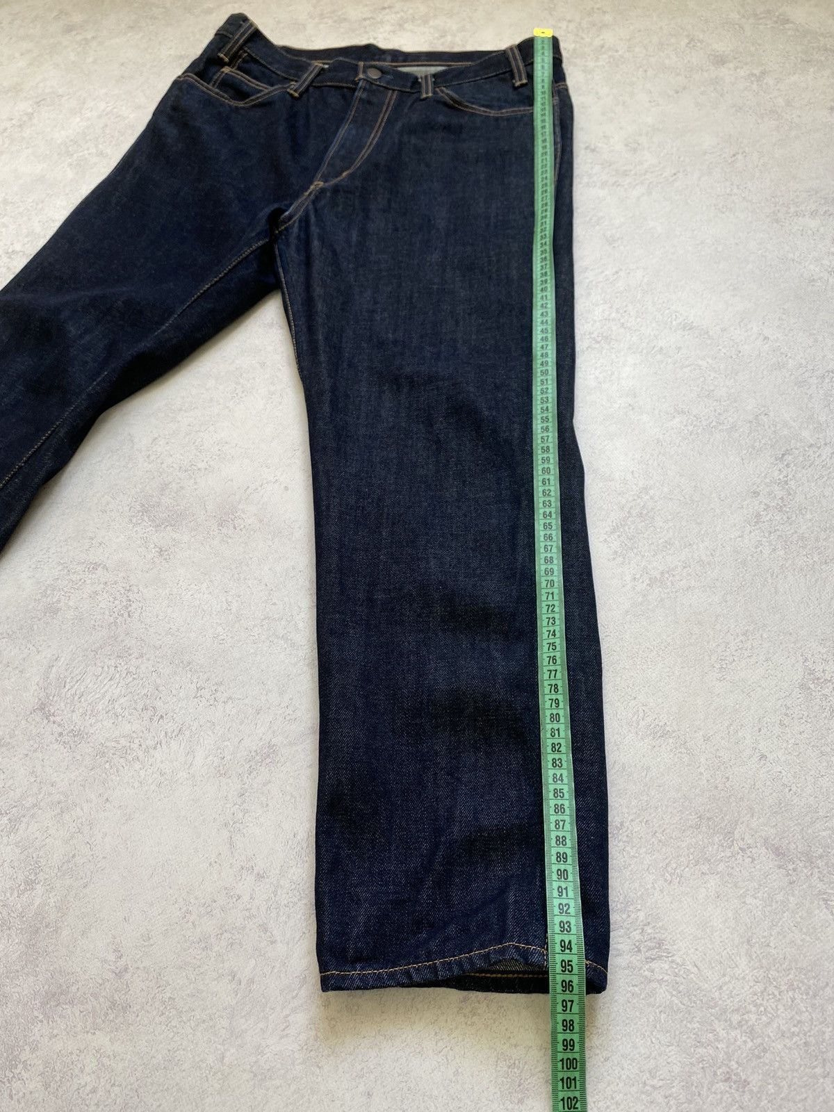 Unused Japanese Men’s Unused Denim Dark Blue Pants Size 3 Size US 32 / EU 48 - 22 Thumbnail
