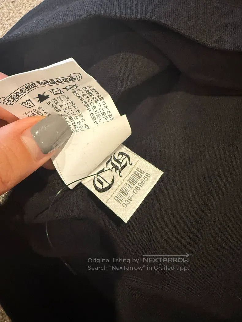 Chrome Hearts CHROME HEARTS Size S Black sword short sleeve embroidered c Size US S / EU 44-46 / 1 - 5 Thumbnail