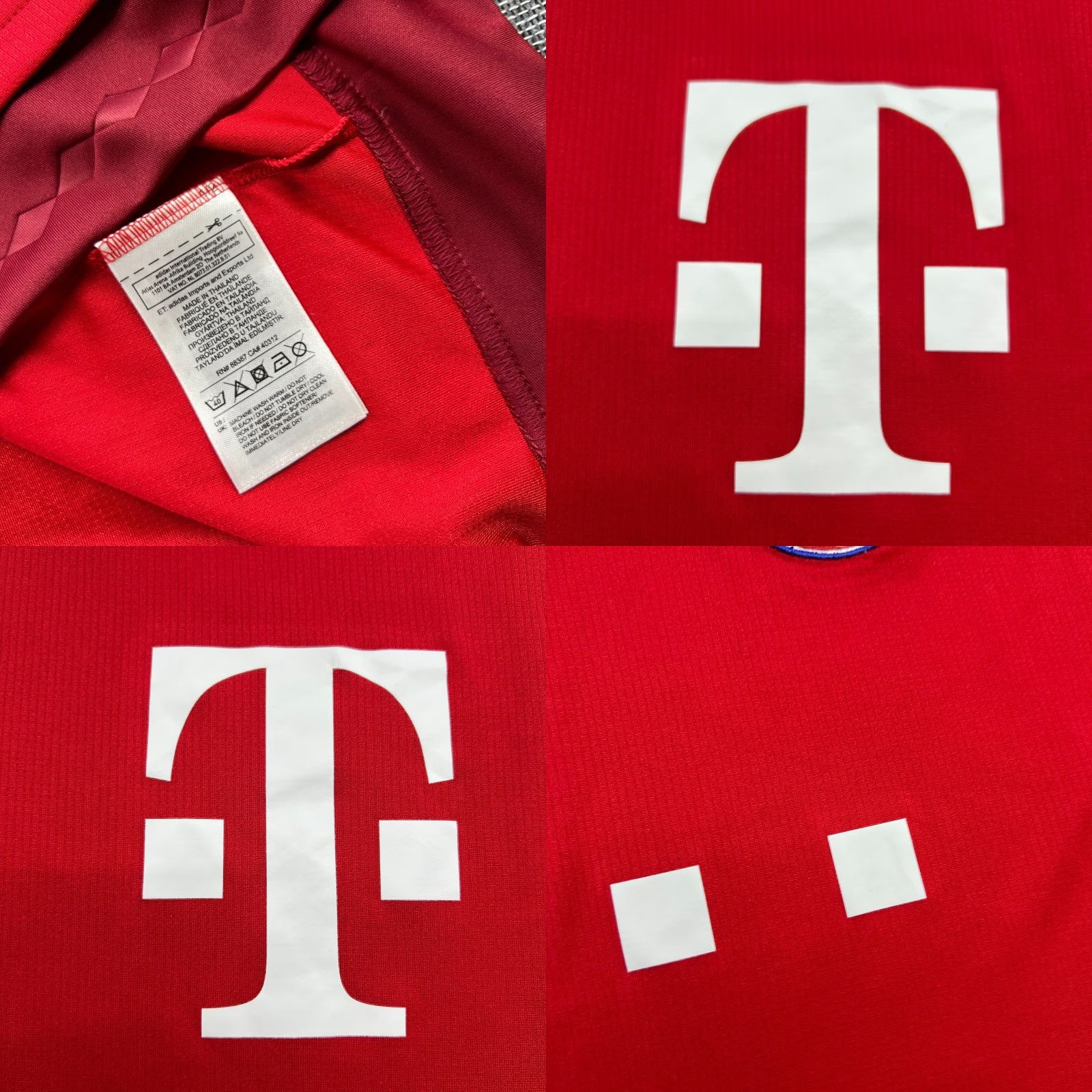 Adidas adidas Bayern Munich 2015 2016 Home Football Jersey 2XL Shirt Soccer Adidas Size US XXL / EU 58 / 5 - 8 Thumbnail