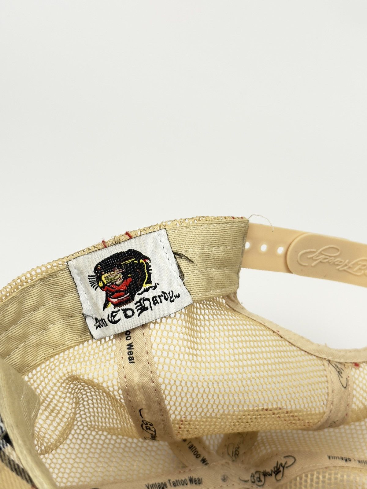 Ed Hardy 🔥 Don Ed Hardy Christian Audigier Hat Cap Burberry Print Size ONE SIZE - 14 Thumbnail