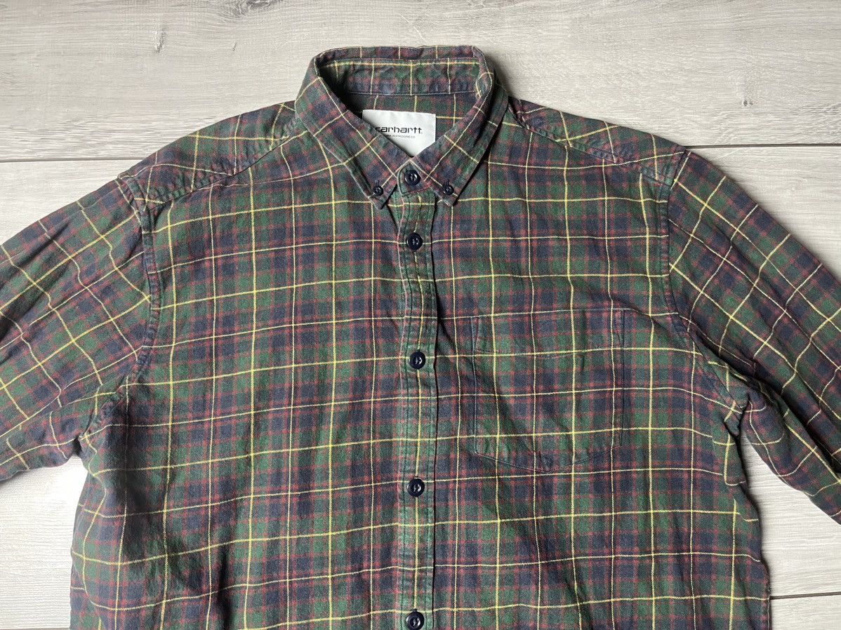 Carhartt Carhartt wip L/S Huffman shirt size Large Size US L / EU 52-54 / 3 - 3 Thumbnail