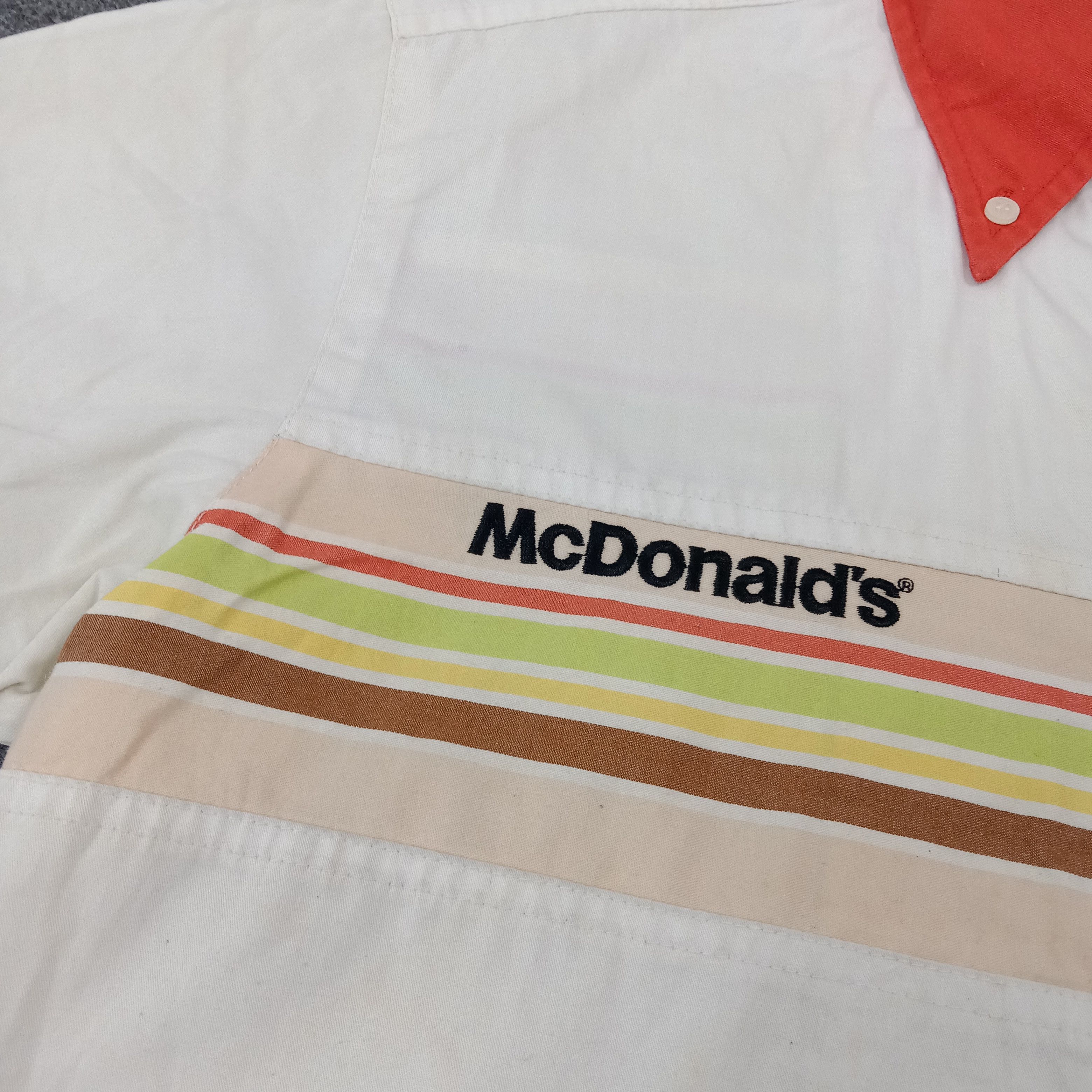 Vintage McDonald's American Staff Uniform Jacket C267N39 Size US L / EU 52-54 / 3 - 4 Thumbnail