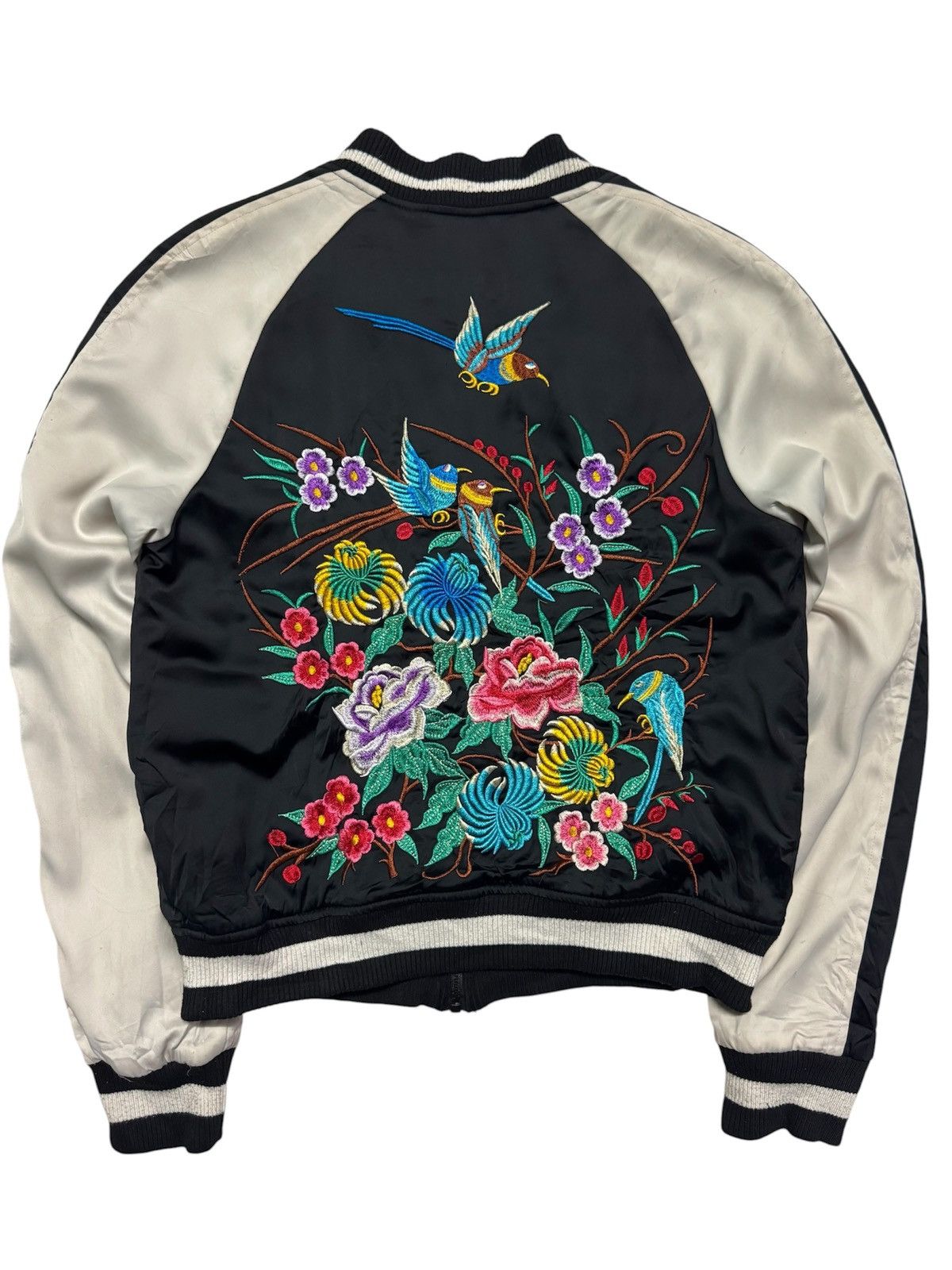 True Religion RARE TRUE RELIGION HABITAT MOTIVE EMBROIDERY BOMBERS JACKET Size US XS / EU 42 / 0 - 1 Thumbnail
