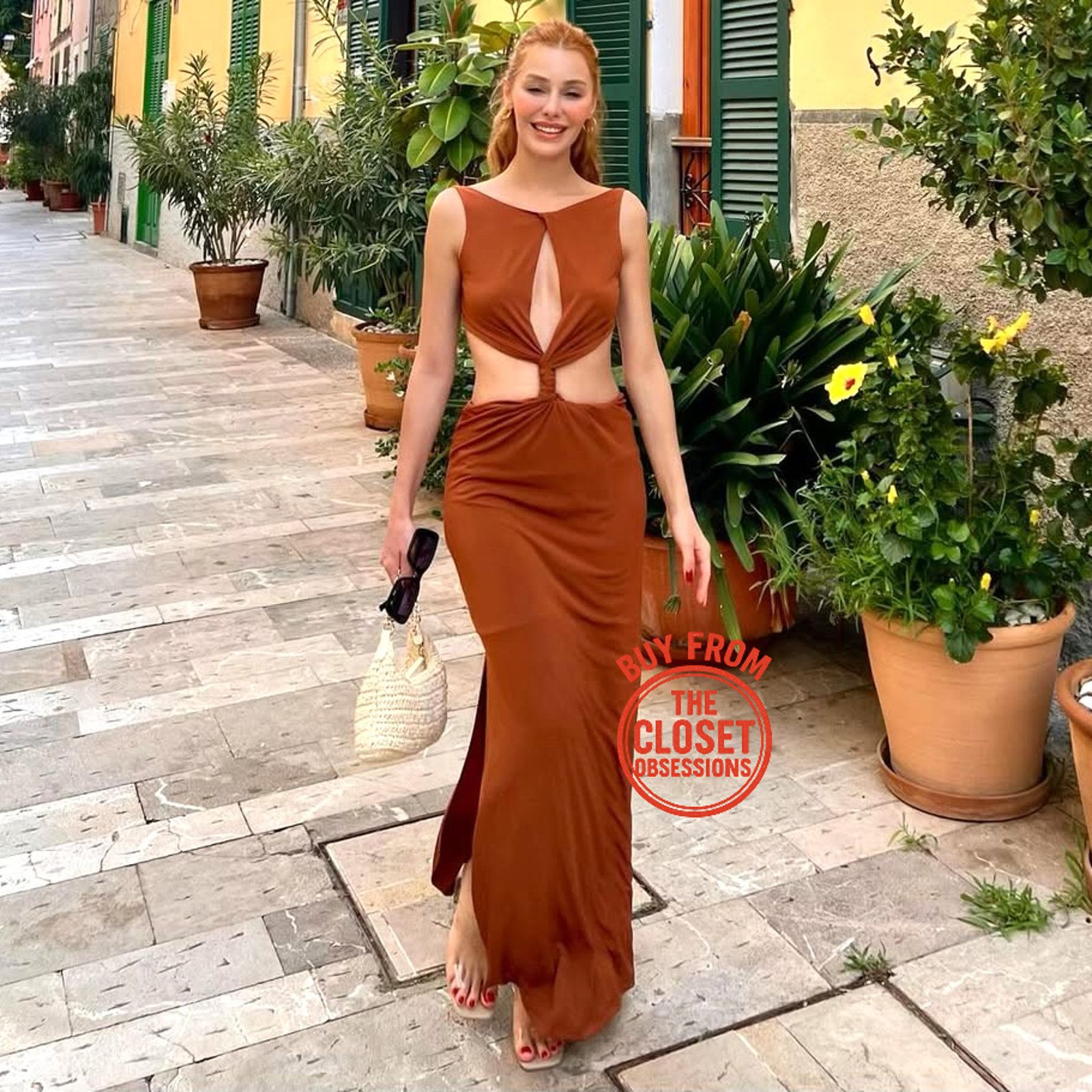 pink bodycon dress Lucca One Shoulder Organza Mini A.L.C. Bianca Dress | Occasion:Bachelorette Party Do Not Bleach Color:MAJORCA GREEN