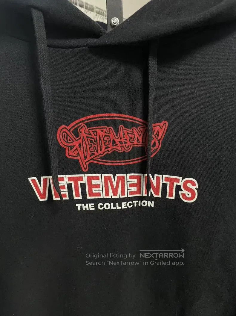 Vetements Vetements Chest Printed Sweatshirt Size US S / EU 44-46 / 1 - 2 Thumbnail