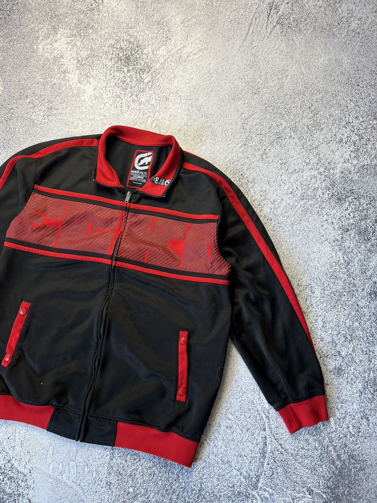 Ecko Unltd. Vintage Ecko unltd. zip hoodie Rare Y2K Size US XL / EU 56 / 4 - 4 Thumbnail