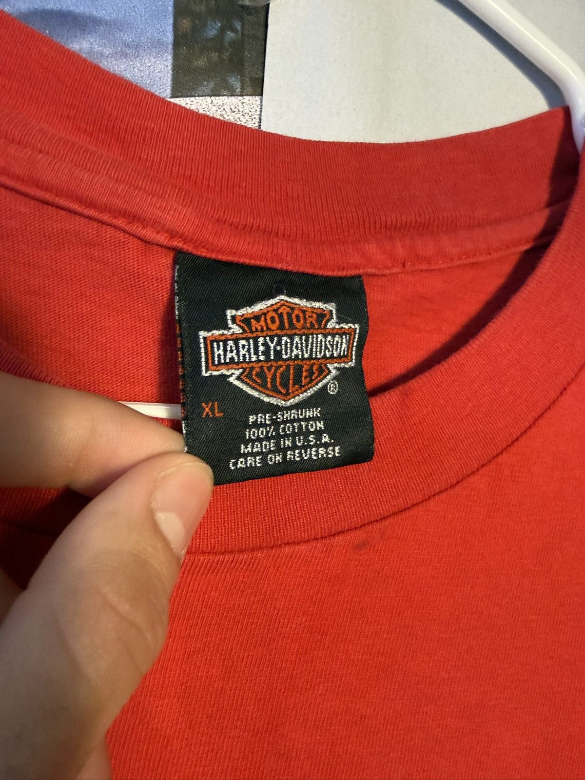 Harley Davidson Harley Davidson ©1997 House of Harleys CA tee red XL Size US XL / EU 56 / 4 - 4 Thumbnail