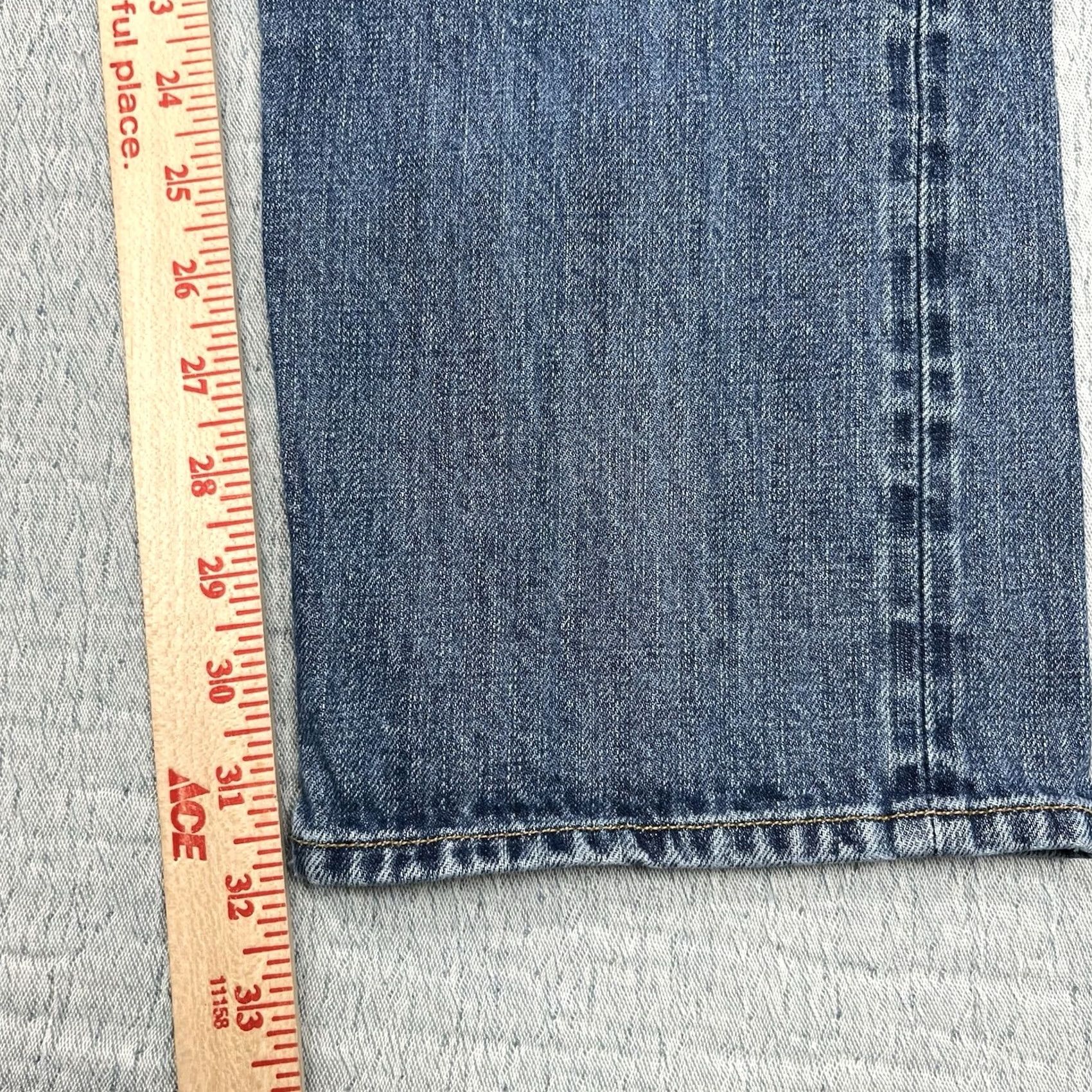 Lucky Brand Lucky Brand Jeans Mens 36x32 Legend 1 Authentic Skinny Selvedge Made USA 7M11958 Size US 36 / EU 52 - 4 Thumbnail