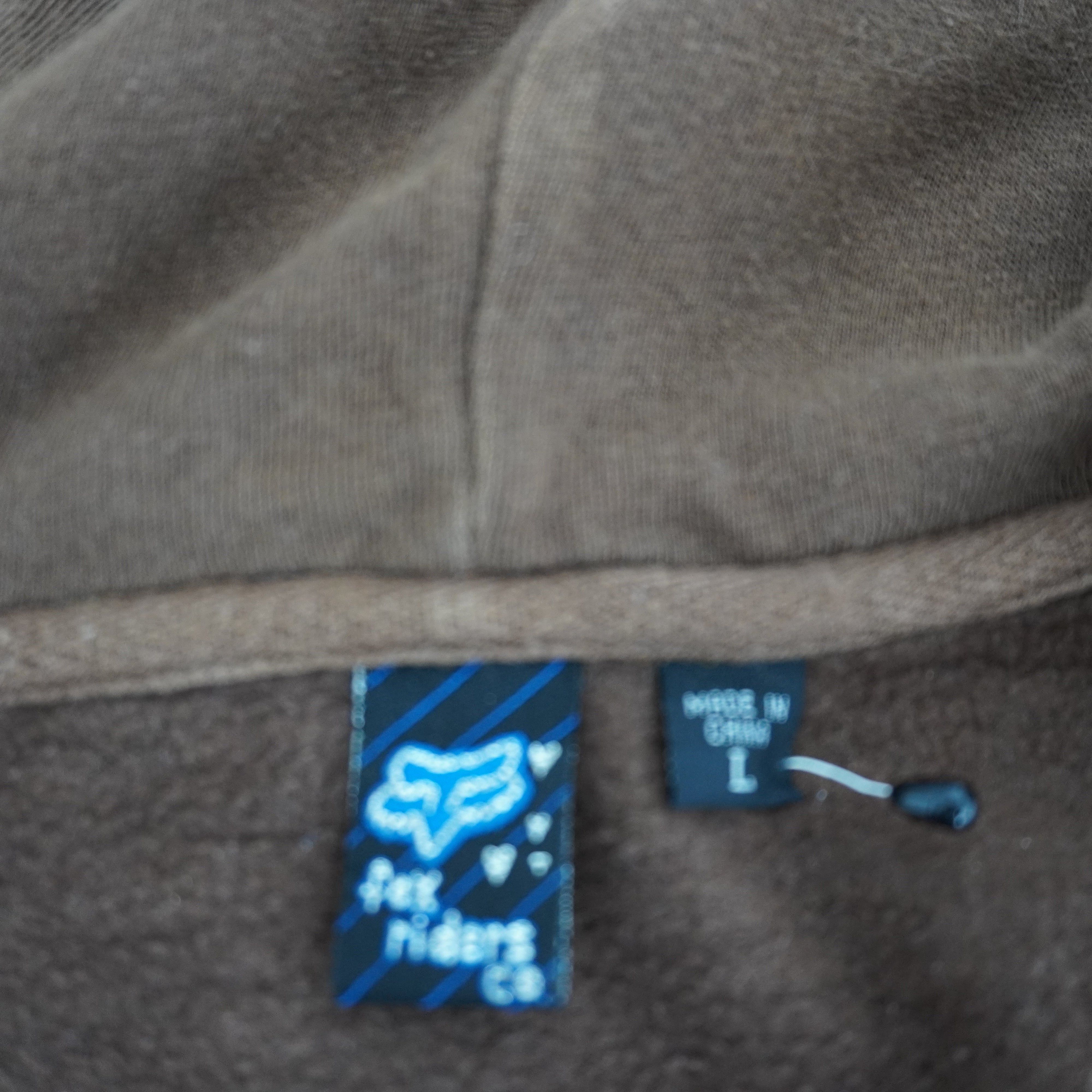 Fox Racing Fox Women's Brown Hoodie Size L / US 10 / IT 46 - 5 Thumbnail