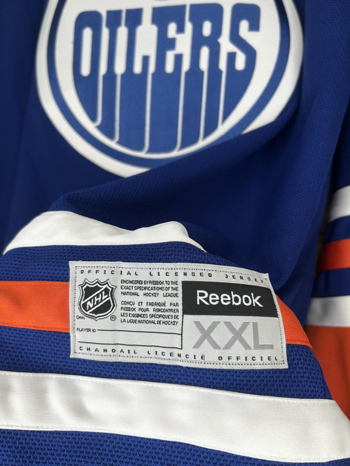 Reebok Reebok Edmonton Oilers Taylor Hall NHL Jersey Size US XXL / EU 58 / 5 - 6 Thumbnail