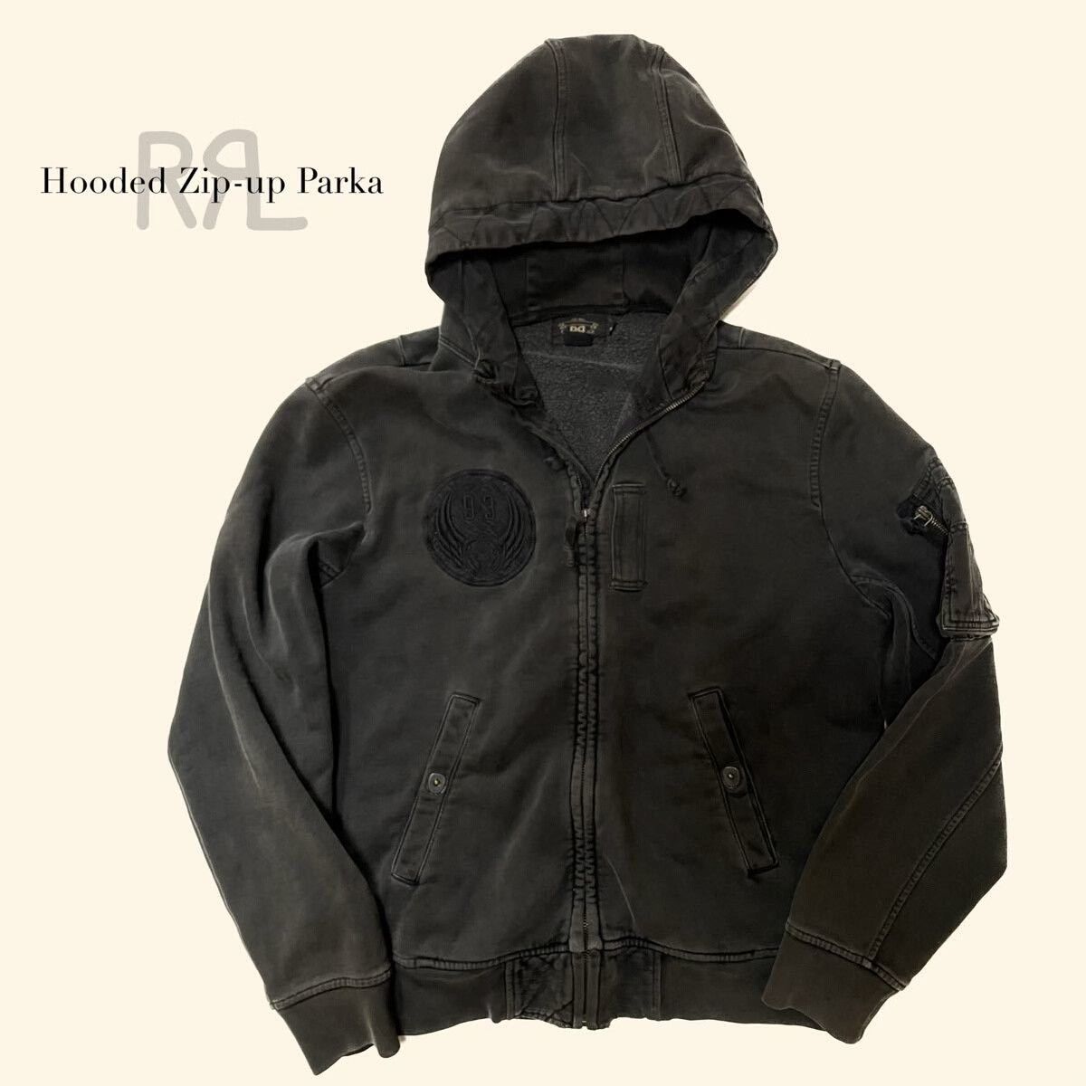 RRL Ralph Lauren hooded zip-up parka with vintage appeal Size US M / EU 48-50 / 2 - 1 Thumbnail