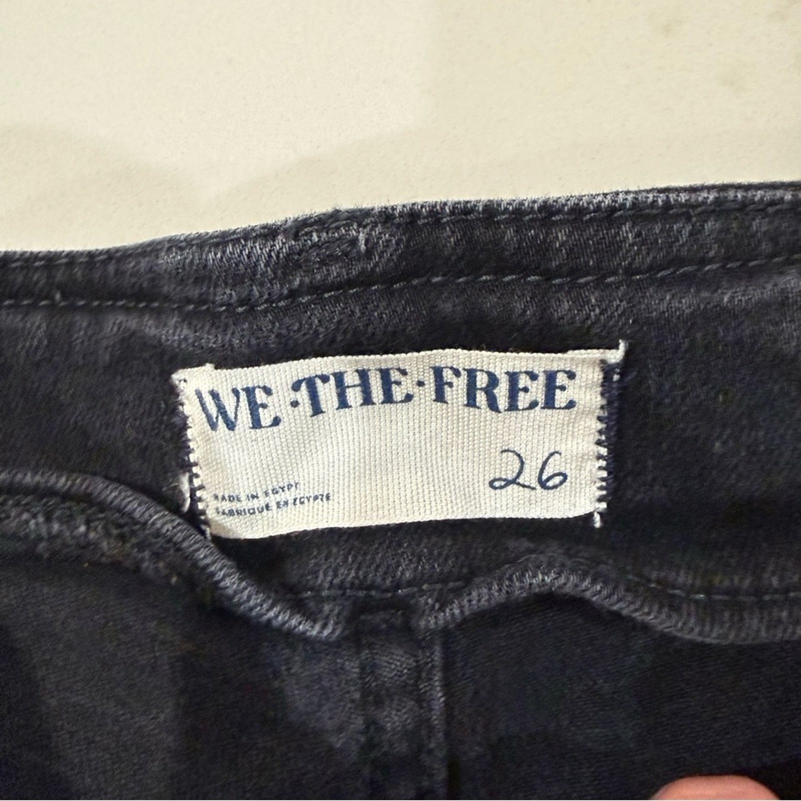 Free People Free People We The Free Slit Slim Flare Jeans Womens 26 Size 26" / US 2 / IT 38 - 9 Thumbnail
