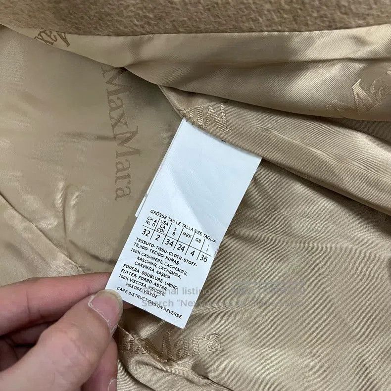 Max Mara Max Mara Cashmere Overcoat Size XXS / US 00 / IT 34 - 6 Thumbnail
