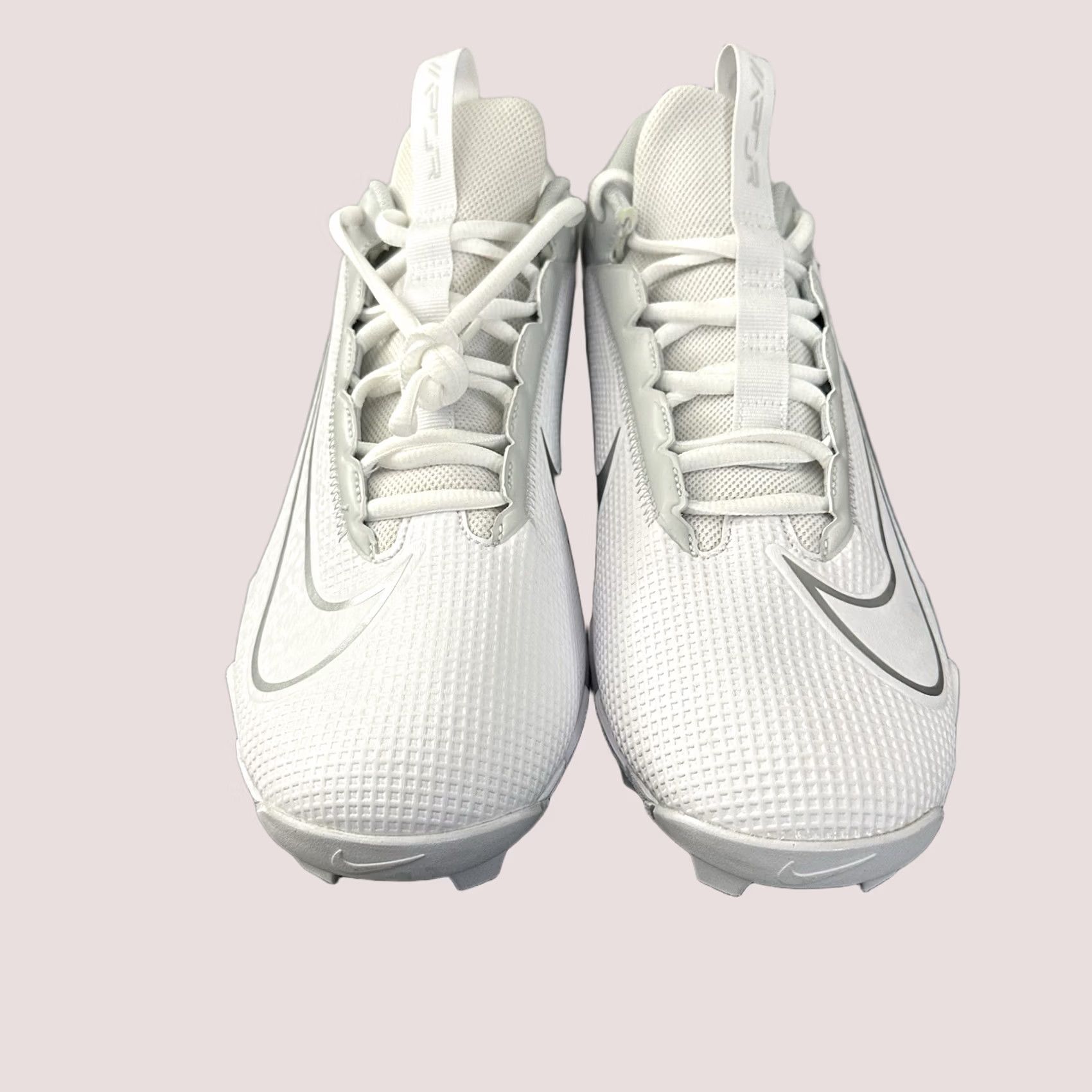 Nike Nike Vapor Edge Shark 2 Football Cleats Low Mens Size 13 White Silver DH5088-100 Size US 13 / EU 46 - 1 Thumbnail