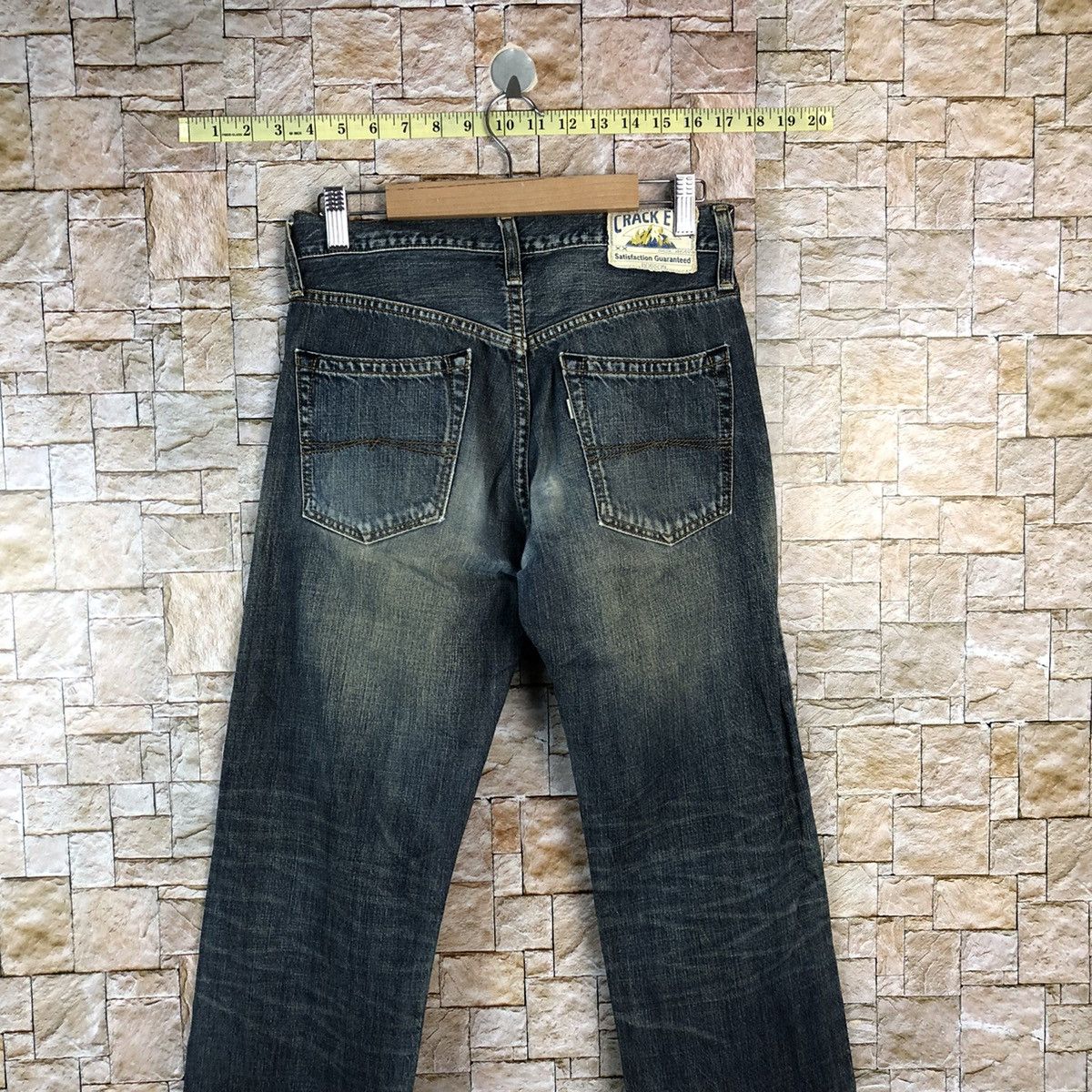Japanese Brand BobSon vintage Blue Denim Pants #A1167 Size US 27 - 14 Thumbnail
