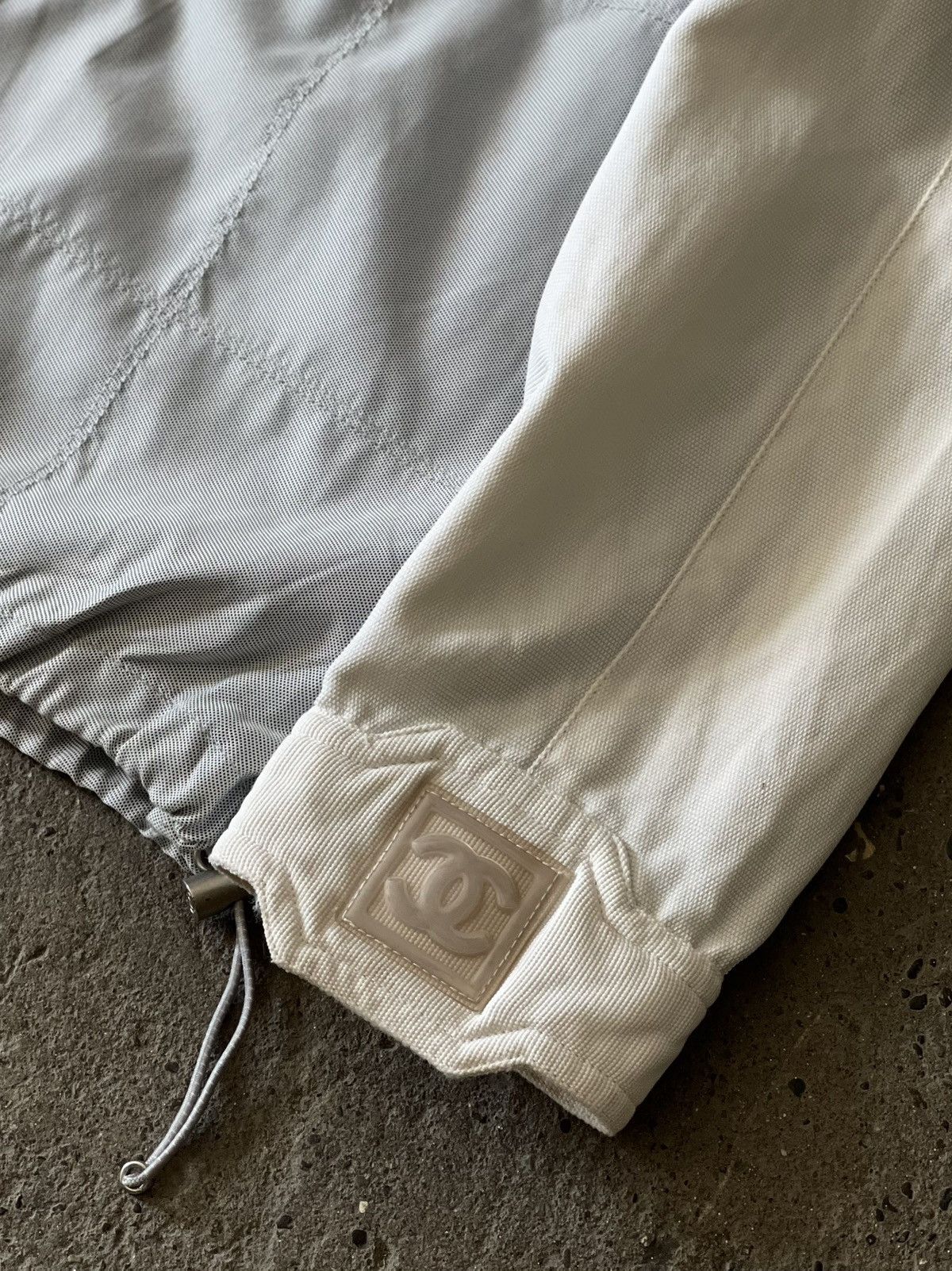 Chanel Chanel Sports - Karl Lagerfeld - 2000’s -Nylon Track Jacket Size XXS / US 00 / IT 34 - 2 Thumbnail