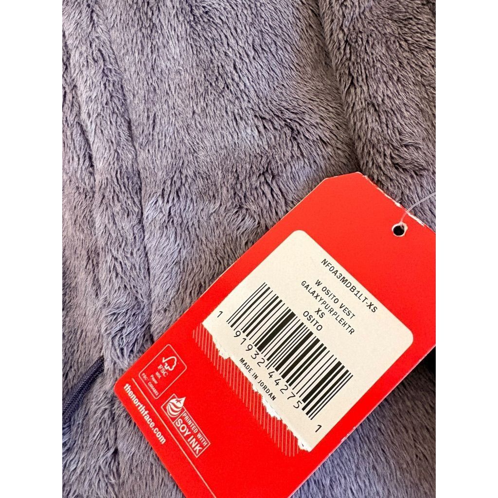 The North Face NWT The North Face Osito Fleece Vest Women XS Galaxy Purple Size XS / US 0-2 / IT 36-38 - 3 Thumbnail