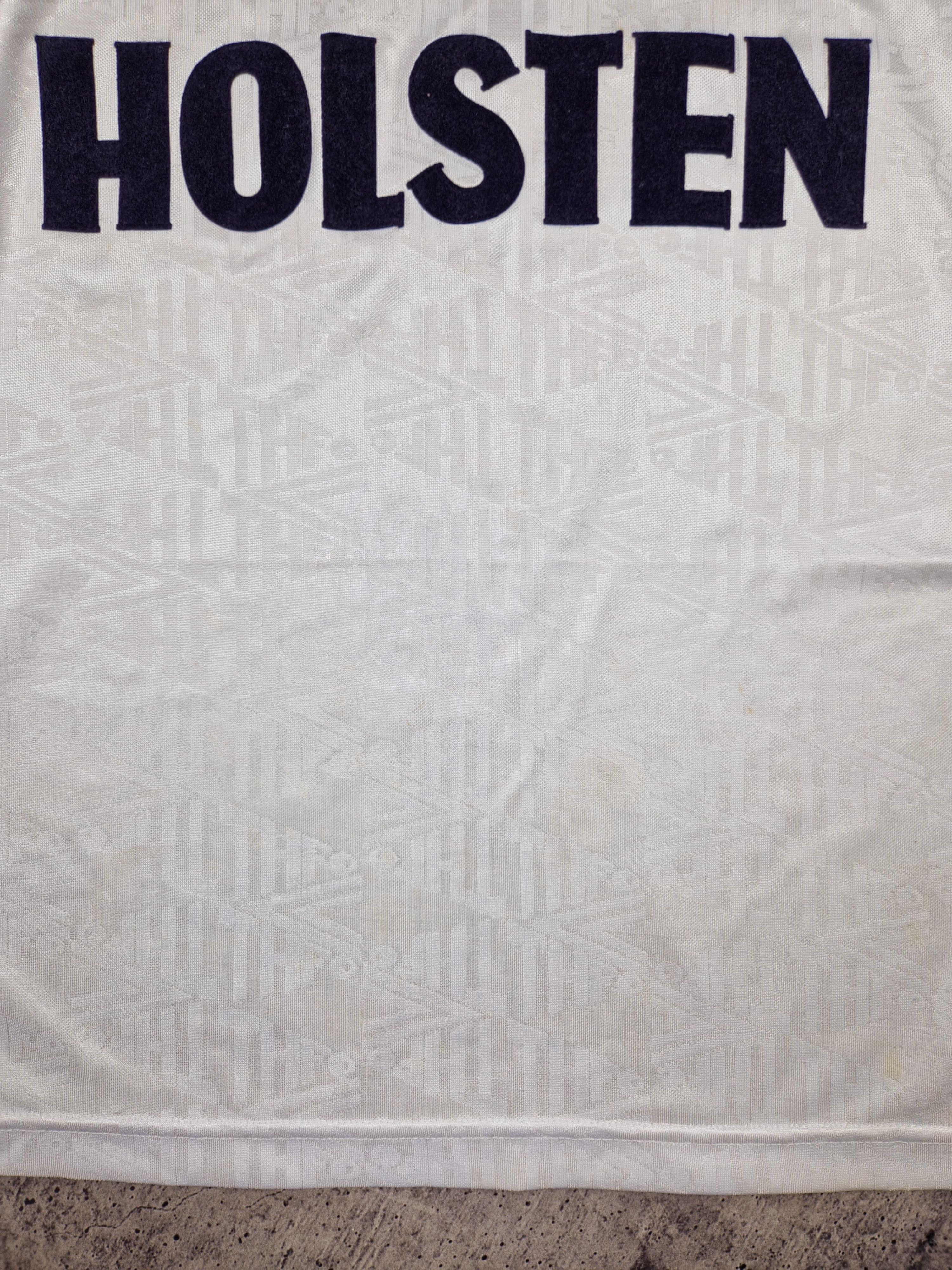 Umbro Tottenham Hotspur 1991-1993 home football jersey Score Draw Size US S / EU 44-46 / 1 - 3 Thumbnail