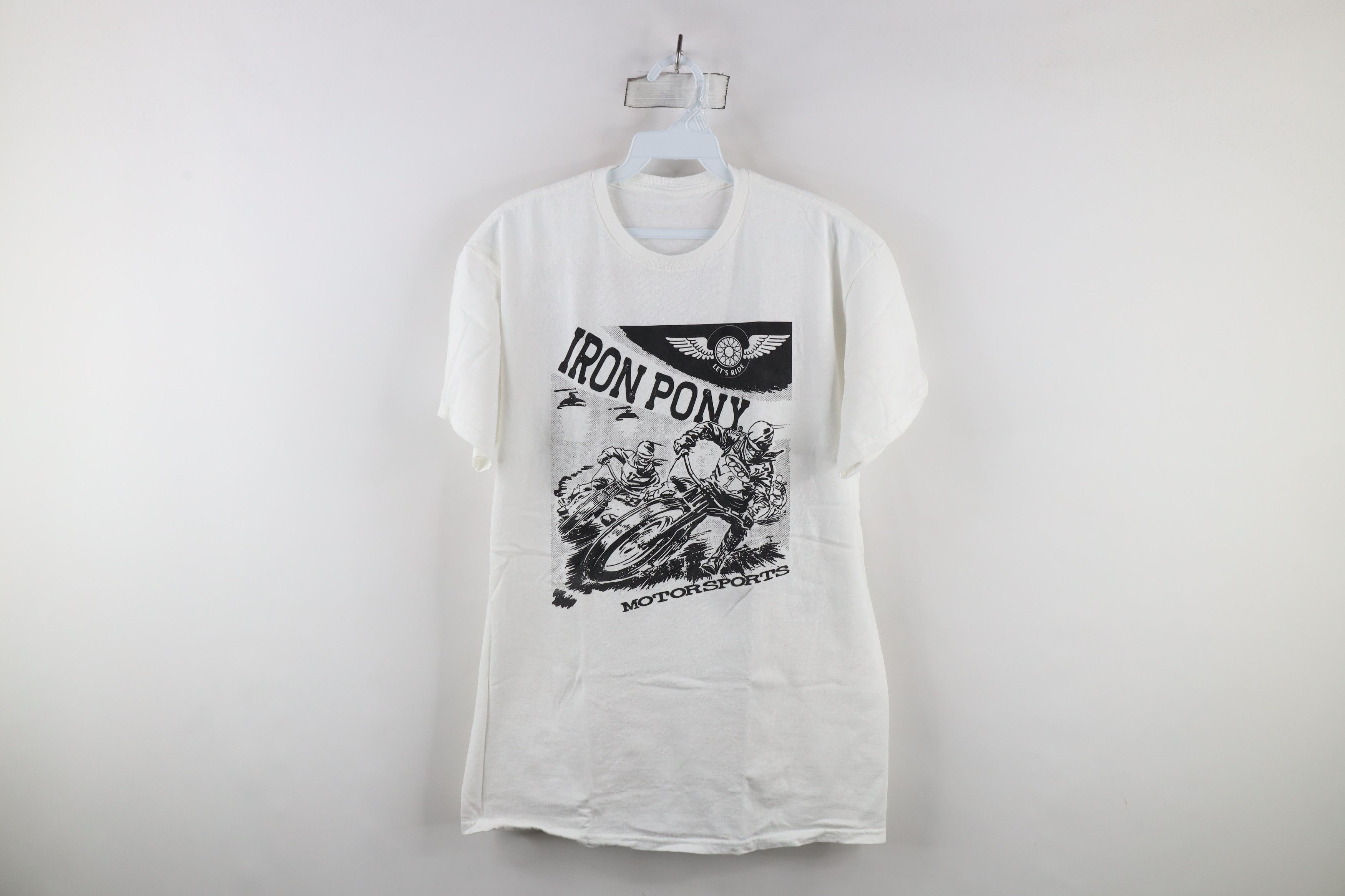 Vintage Vintage Streetwear Out Iron Pony Motorsports Racing T-Shirt Size US M / EU 48-50 / 2 - 1 Thumbnail