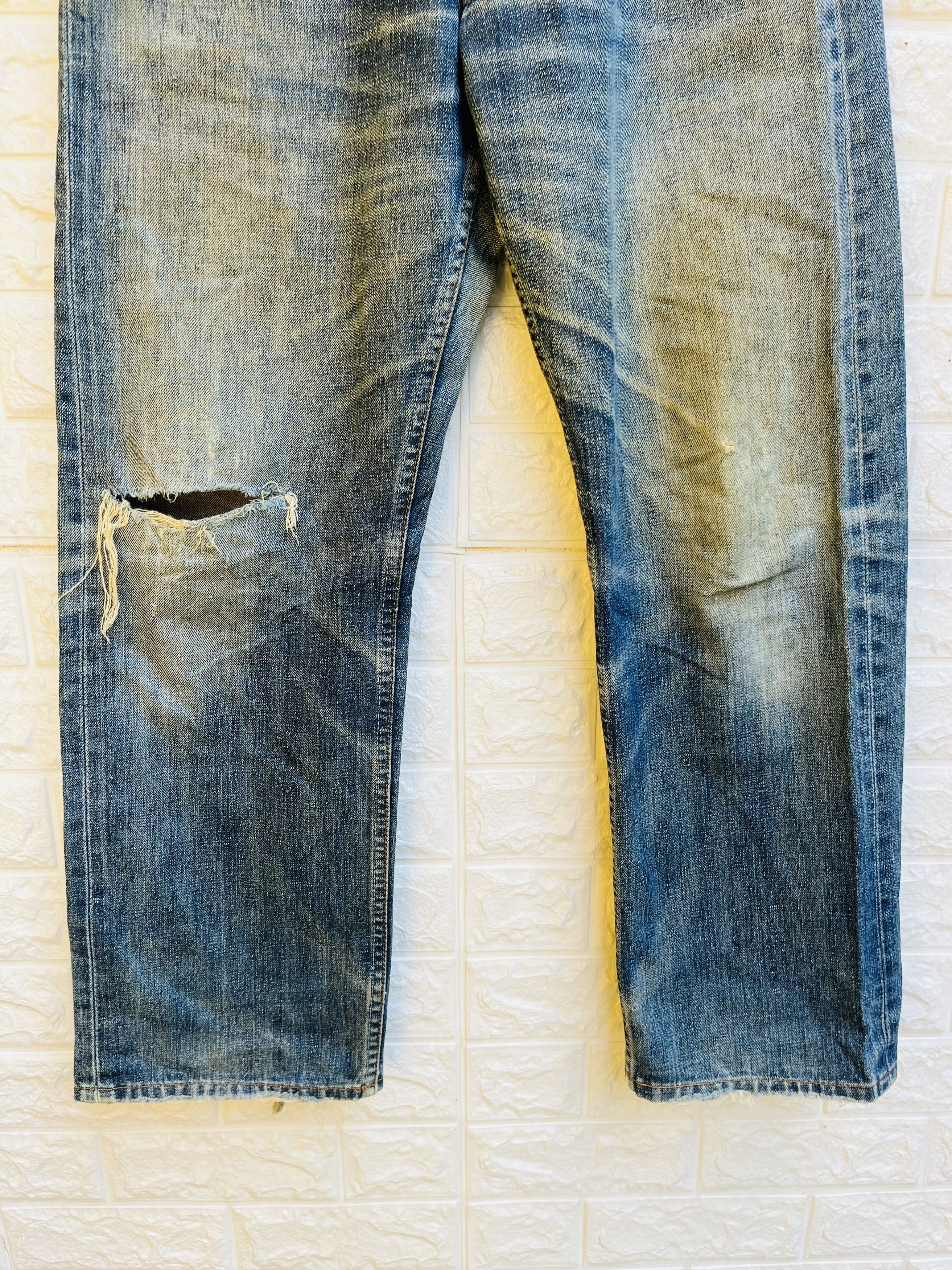 Levi's Vintage Clothing Vintage 50s Levis Reproduction Designer Fashion Style Size US 30 / EU 46 - 4 Thumbnail
