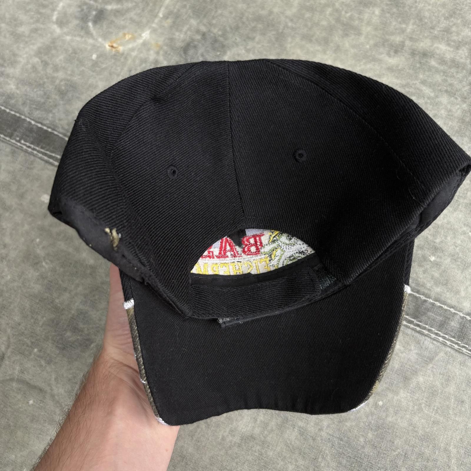 Vintage Vintage Y2K Bass Fisherman Embroidered Flames Grunge Hat Size ONE SIZE - 2 Thumbnail