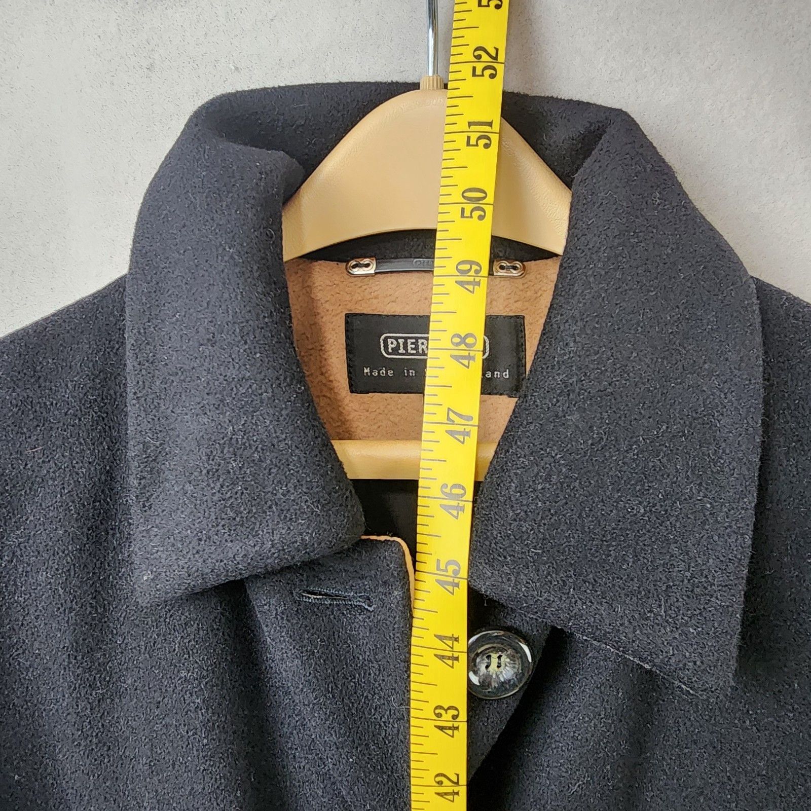 Other Pierrette Black Superangora Wool Cashmere Overcoat Size 6 Size M / US 6-8 / IT 42-44 - 6 Thumbnail